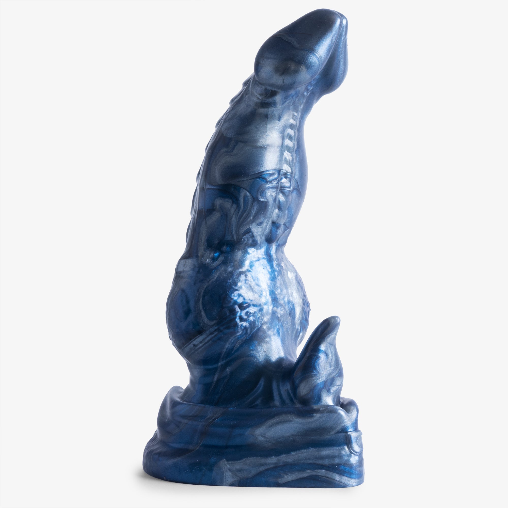 Le Dragon : Godemichet Nœud IV - Petite Taille - Fermeté Super Souple - Prêt à l'emploi
