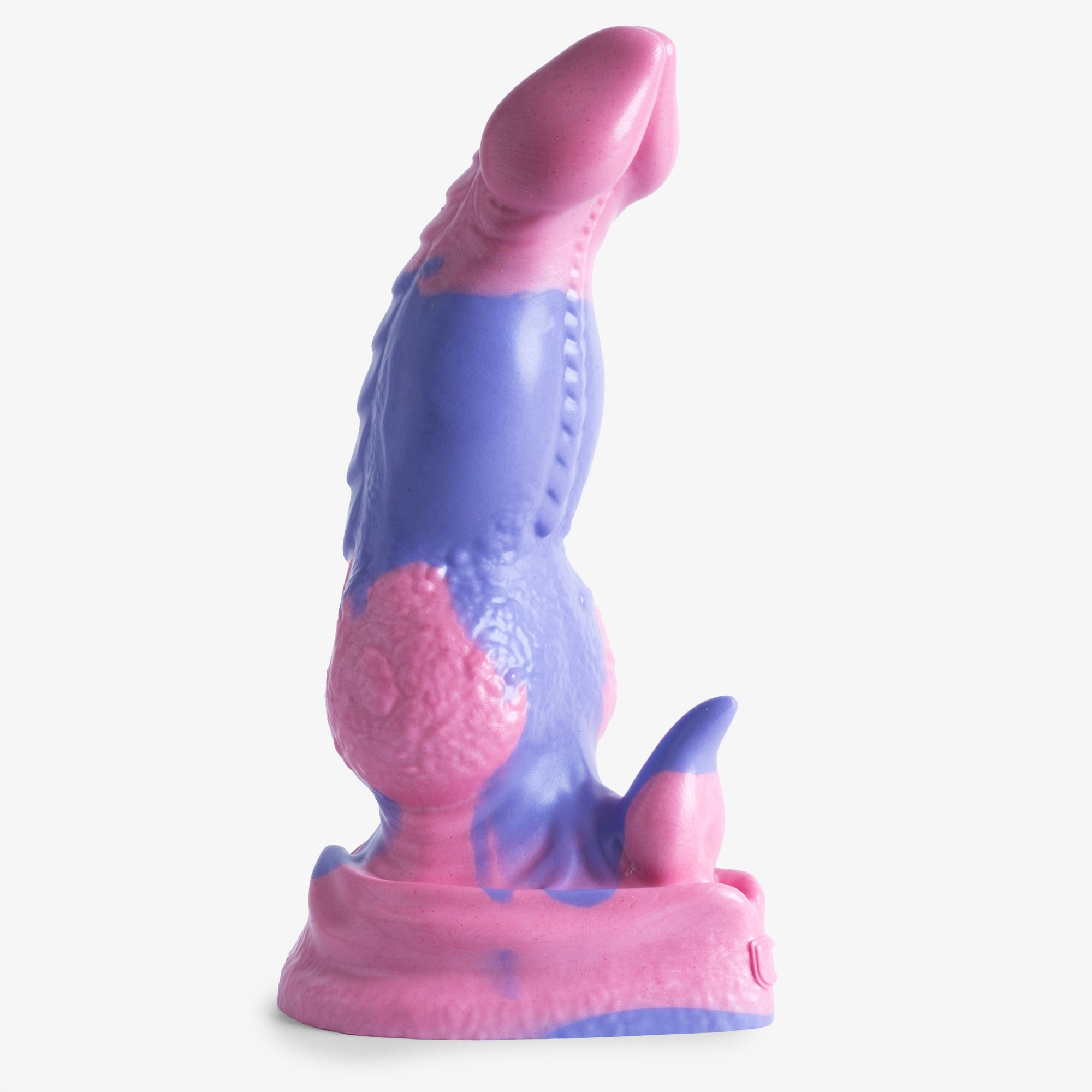 Le Dragon : Godemichet Nœud IV - Petite Taille - Fermeté Super Souple - Prêt à l'emploi