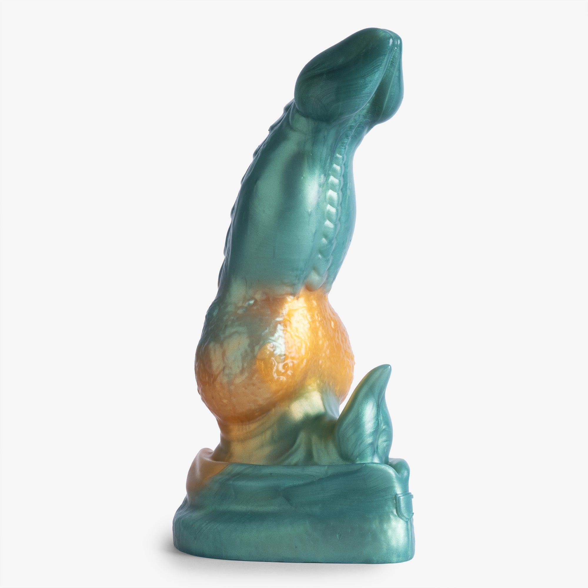 Der Drache: Knoten IV Dildo – Kleine Größe – Superweiche Festigkeit – Fertig zum Mitnehmen