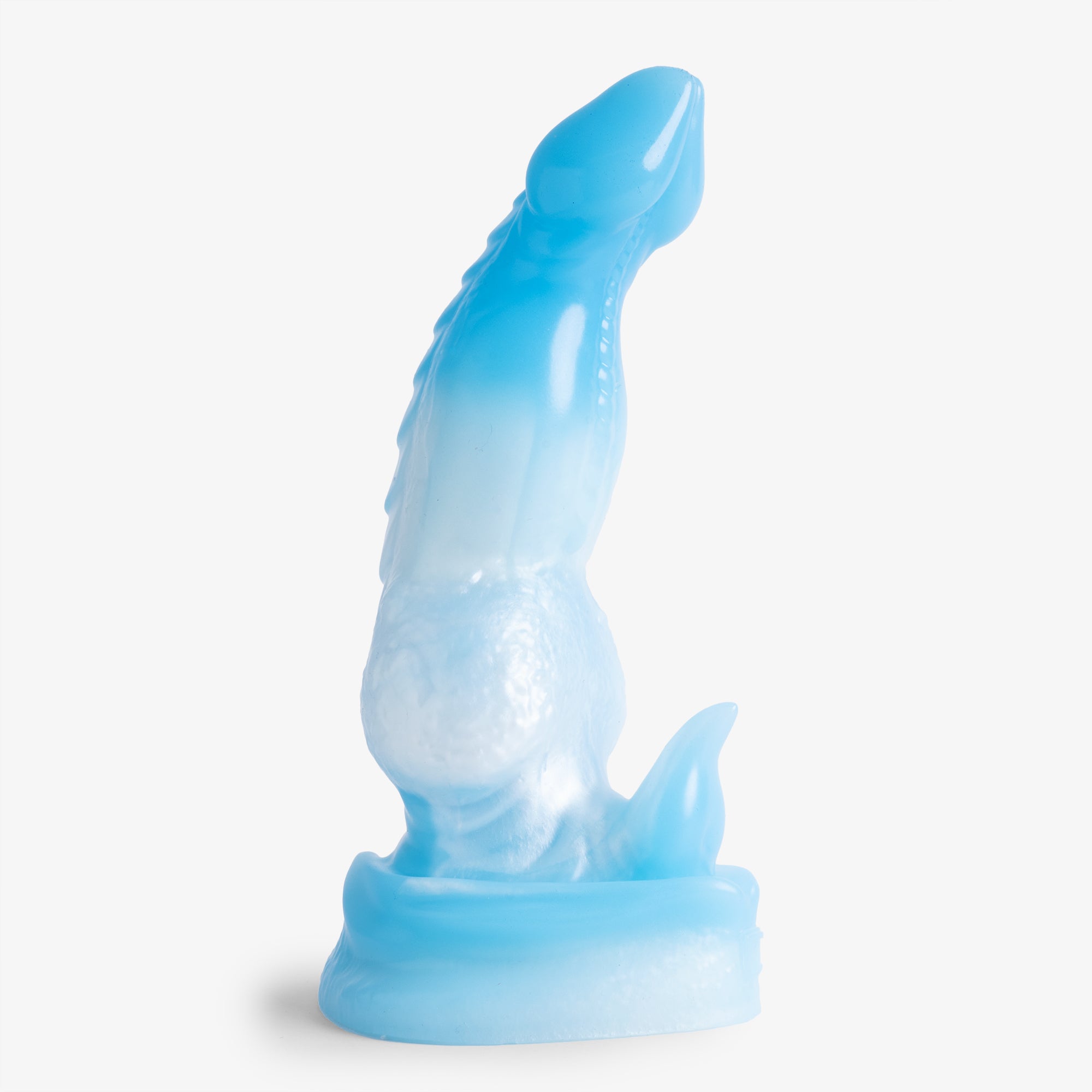 Le Dragon: Dildo Nœud IV - Taille Moyenne - Fermeté Super Douce - Prêt à l'emploi