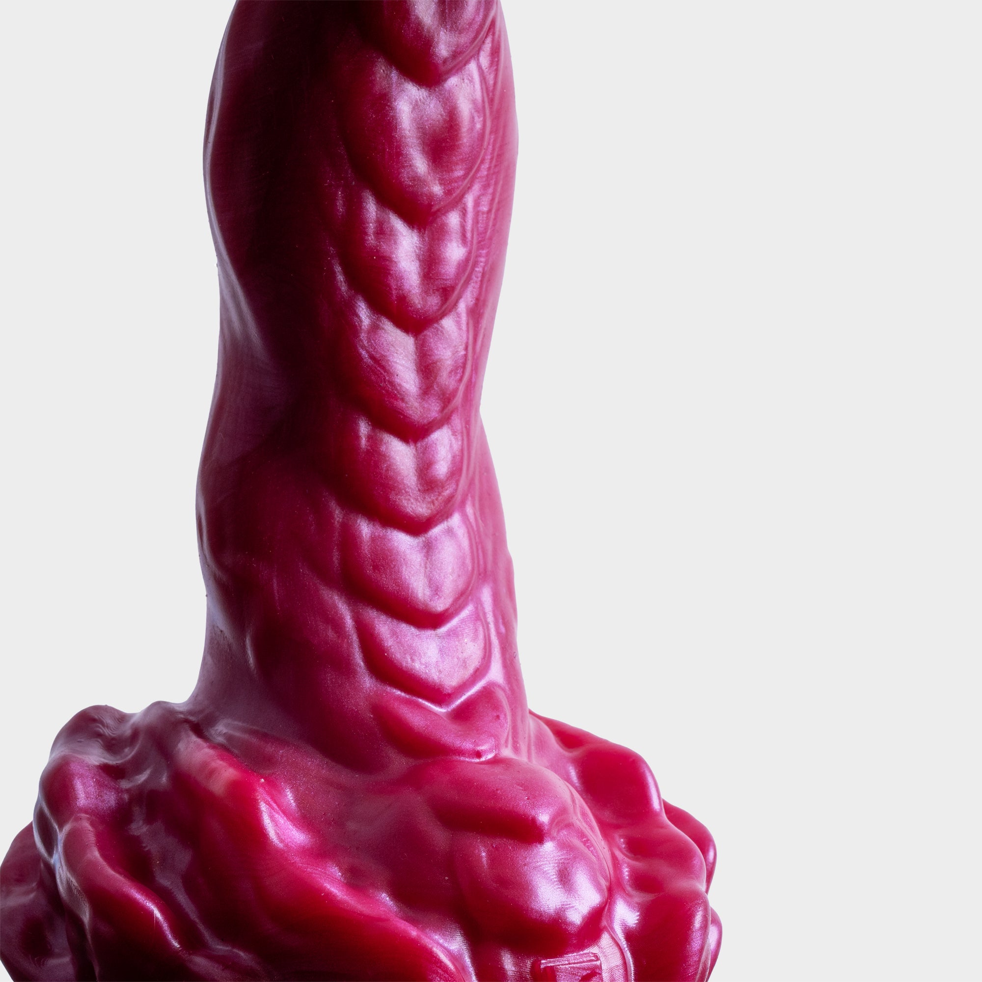 The Dragon: Knot III Dildo - X Large Size - Super Soft Firmness - Ready Made - Almost Perfect