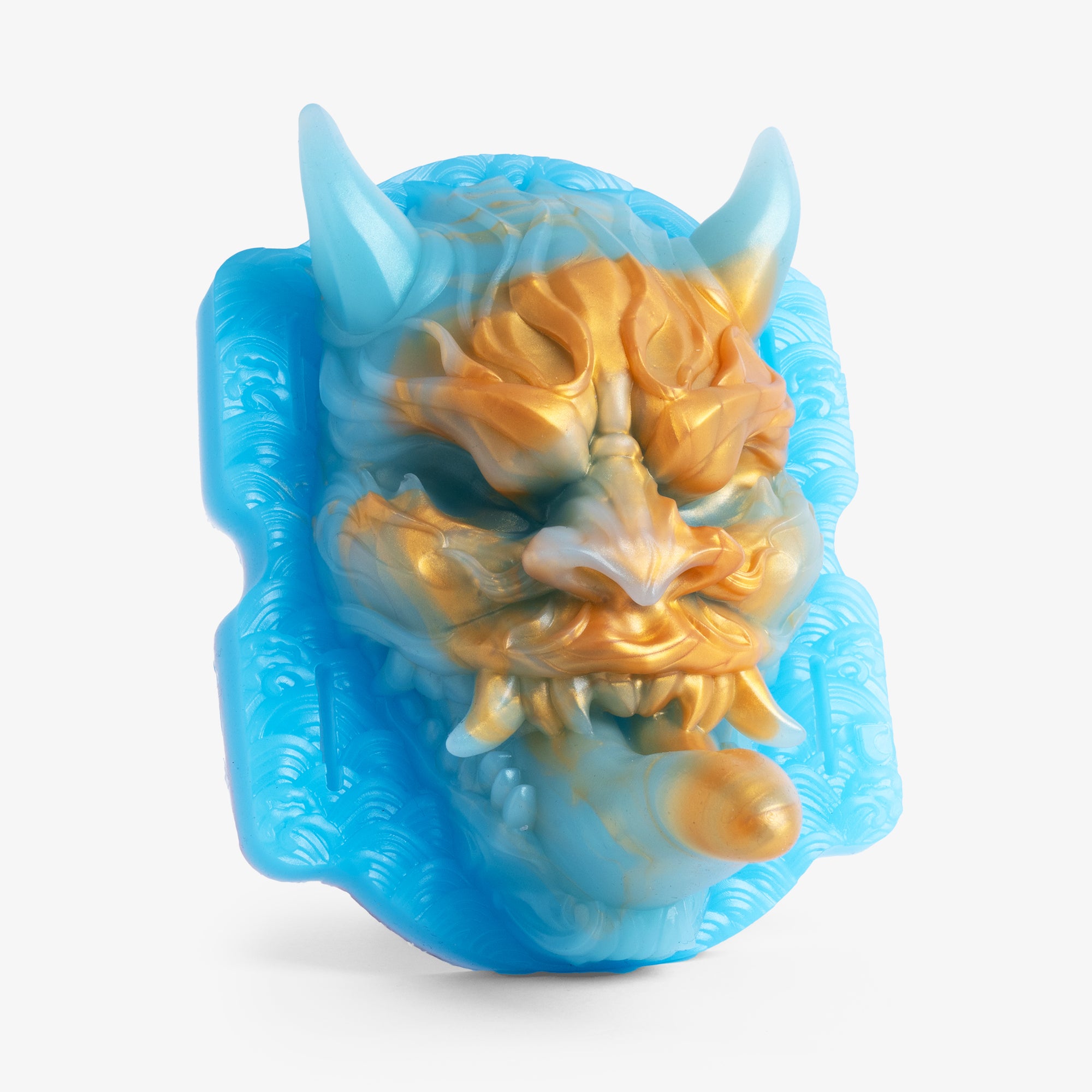 Le broyeur Dragon Oni - Prêt à l'emploi - Squishy - Presque parfait