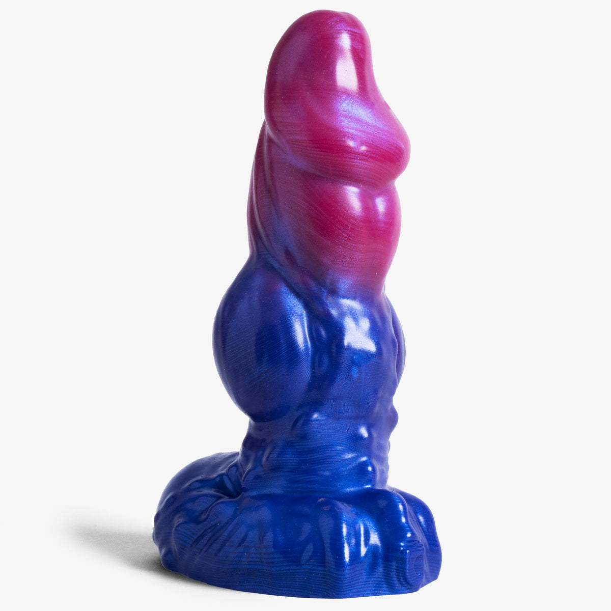 The Werewolf III - Small Size - Super Soft Firmness - Ready Made, front view, platinum-cure silicone dildo