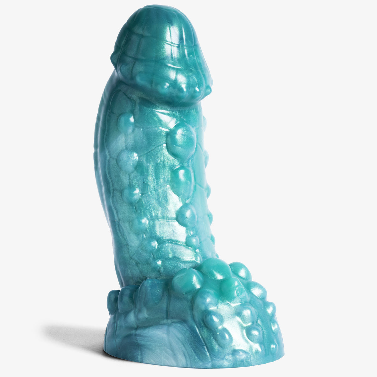 Goblin II Dildo - Medium Size - Super Soft Firmness - Ready Made, front view, platinum-cure silicone dildo