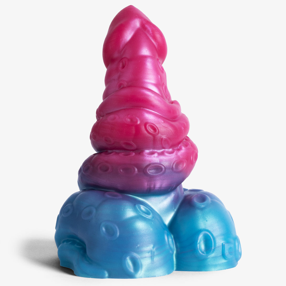 The Entrapped: Tentacle Dildo - Small Size - Super Soft Firmness - Ready Made, every size lined up, platinum-cure silicone dildo