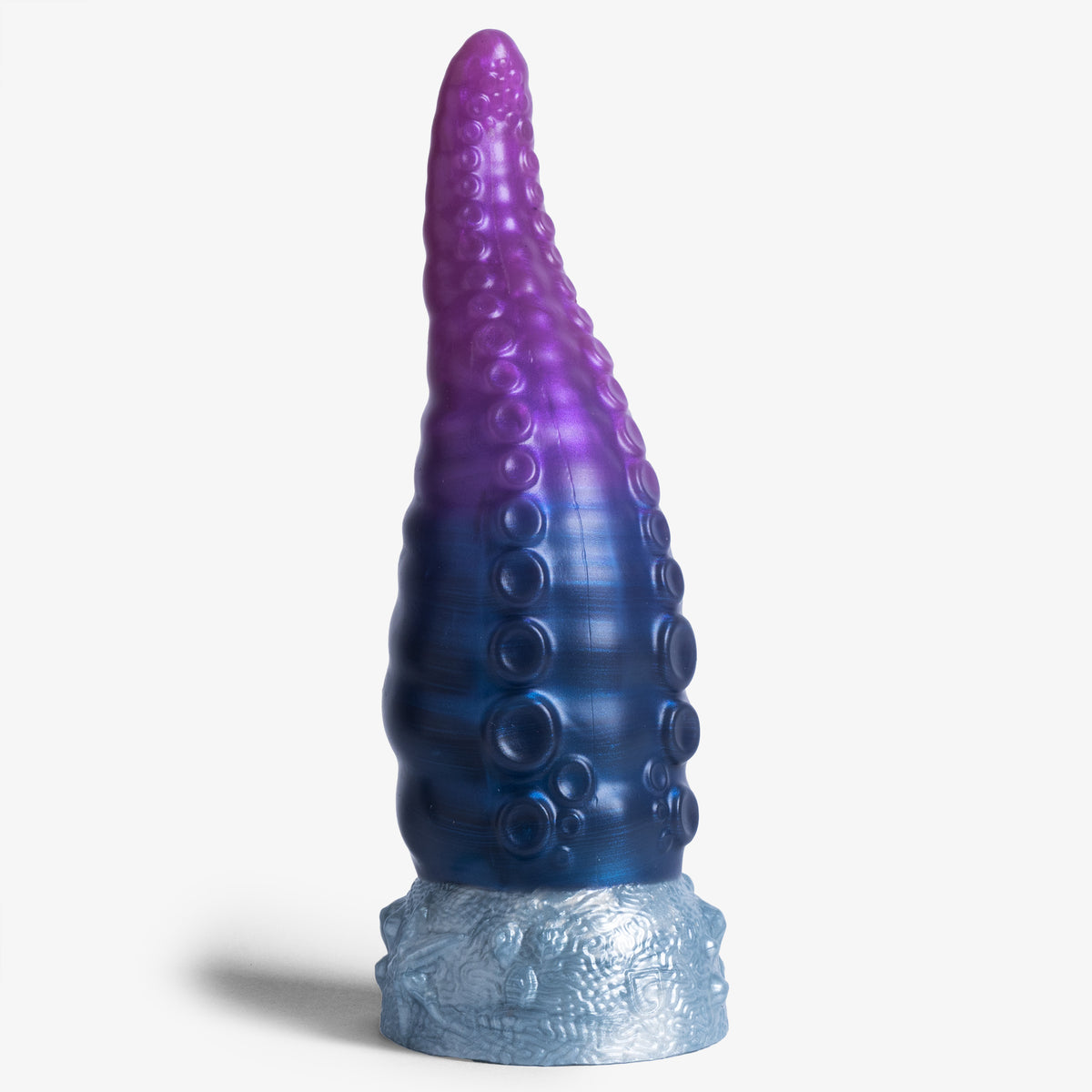 The Tentacle - Small Size - Squishy Soft Firmness - Ready Made - Almost Perfect, front view, platinum-cure silicone dildo