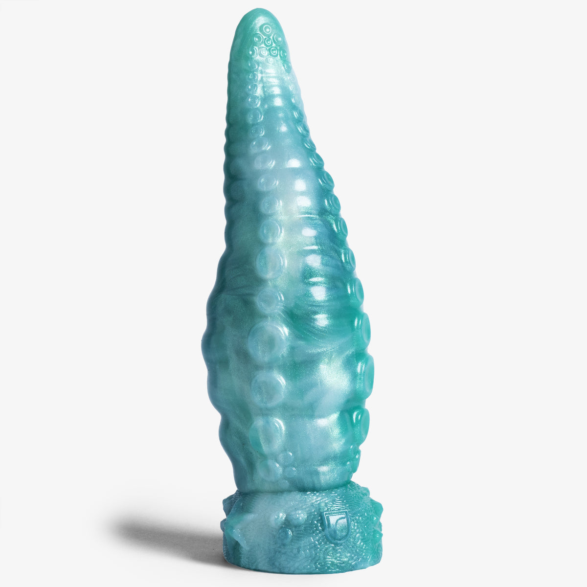 Tentacle Knot - Small Size - Super Soft Firmness - Ready Made, front view, platinum-cure silicone dildo