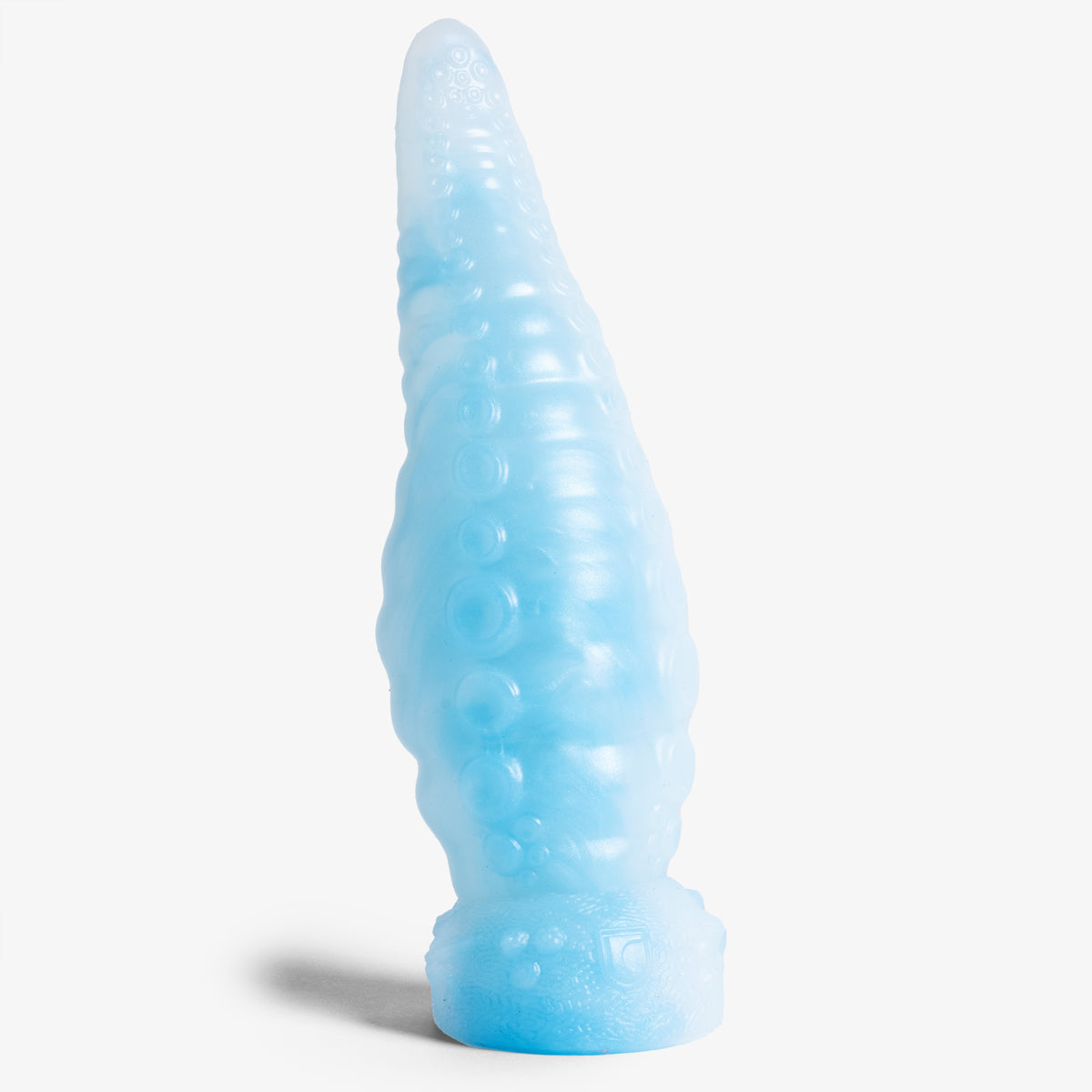 Tentacle Knot - Small Size - Super Soft Firmness - Ready Made, front view, platinum-cure silicone dildo