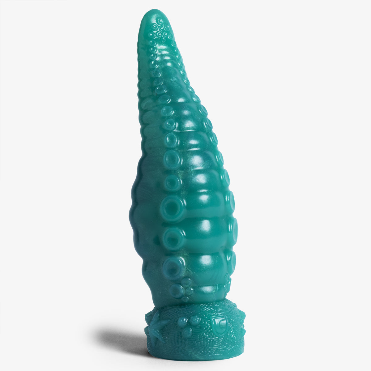 Tentacle Knot - Small Size - Super Soft Firmness - Ready Made, front view, platinum-cure silicone dildo