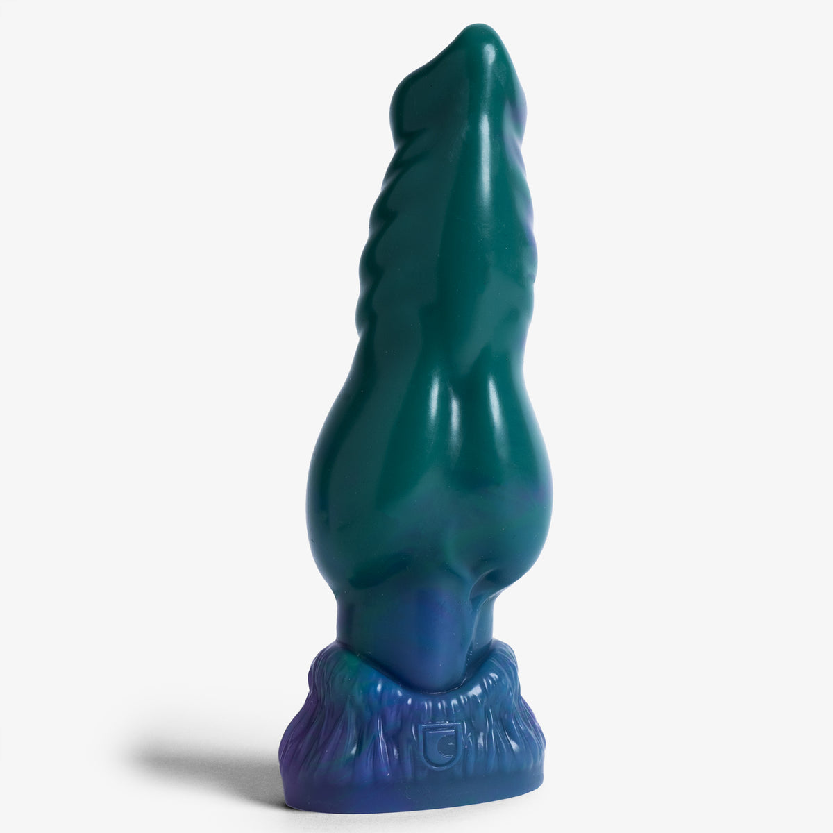 The Knot - Small Size - Squishy Soft Firmness - Ready Made, front view, platinum-cure silicone dildo