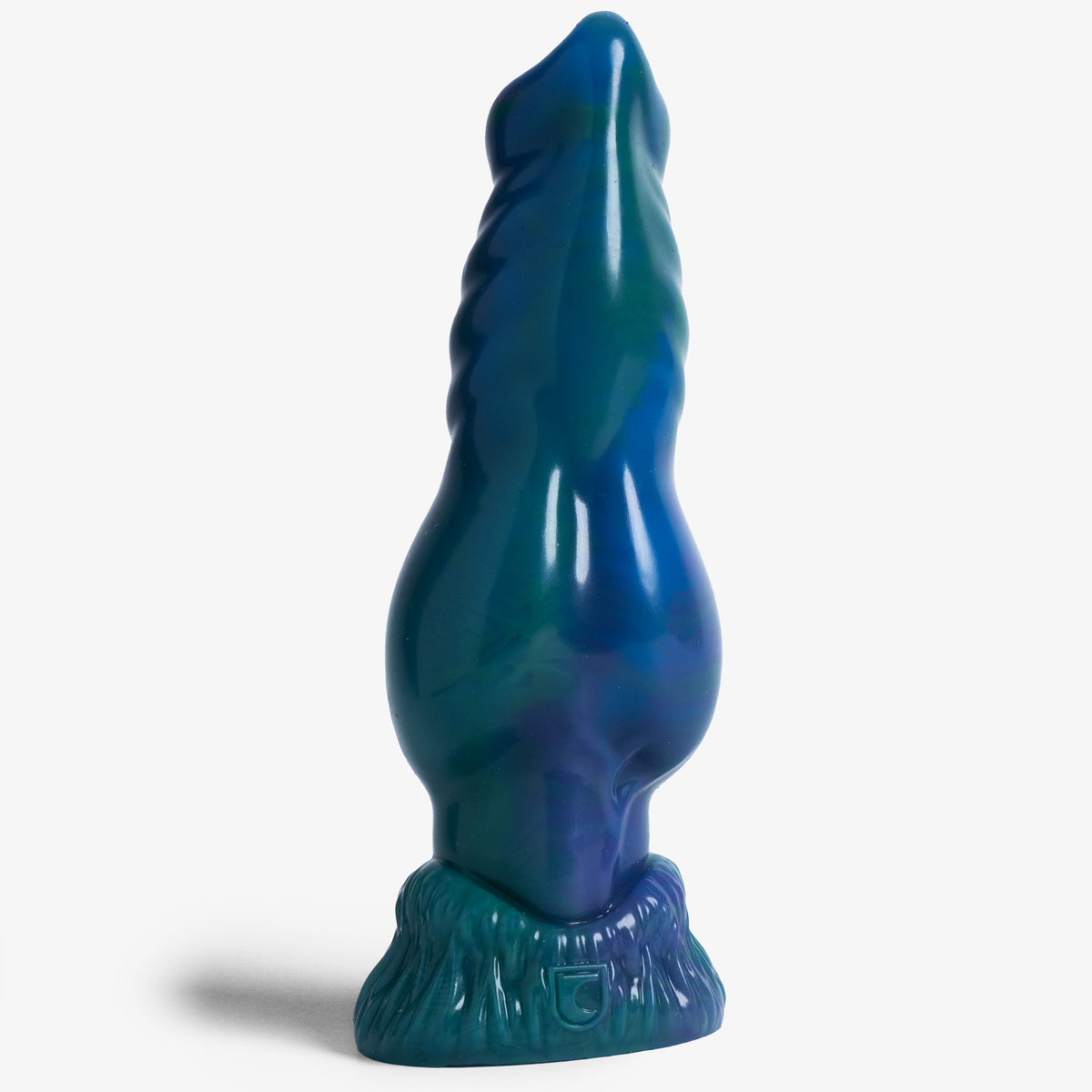 The Knot - Small Size - Squishy Soft Firmness - Ready Made, front view, platinum-cure silicone dildo