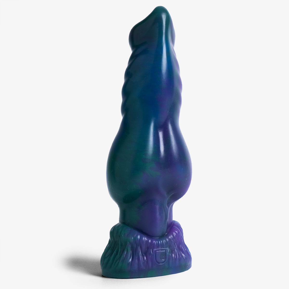 The Knot - Small Size - Squishy Soft Firmness - Ready Made, front view, platinum-cure silicone dildo