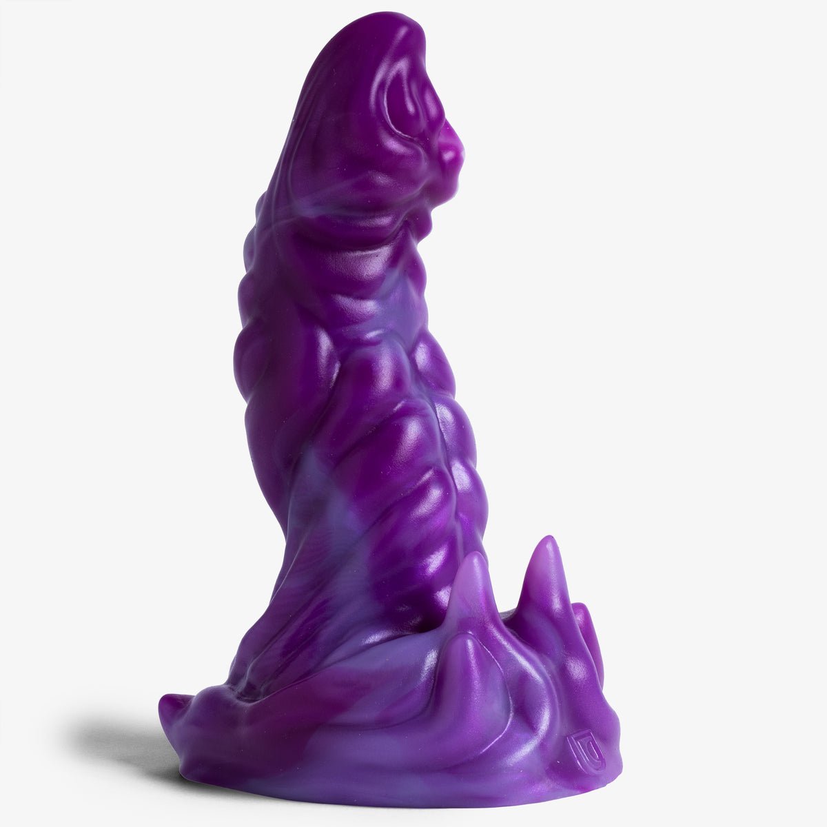 The Arbora - Medium Size - Super Soft Firmness - Ready Made, side angle view, platinum-cure silicone dildo