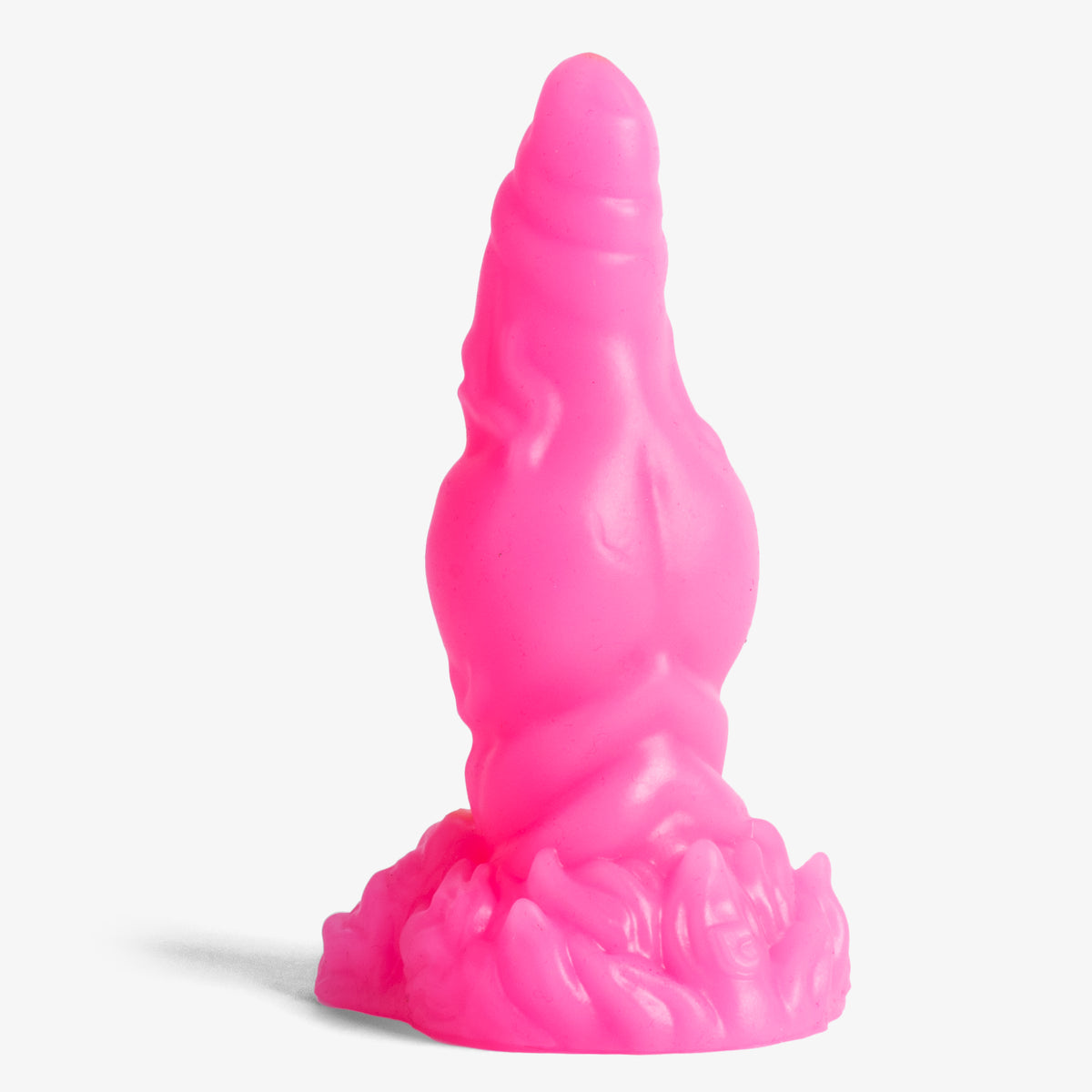 The Werewolf II - X Small Size - Super Soft Firmness - Ready Made - Almost Perfect, front view, platinum-cure silicone dildo