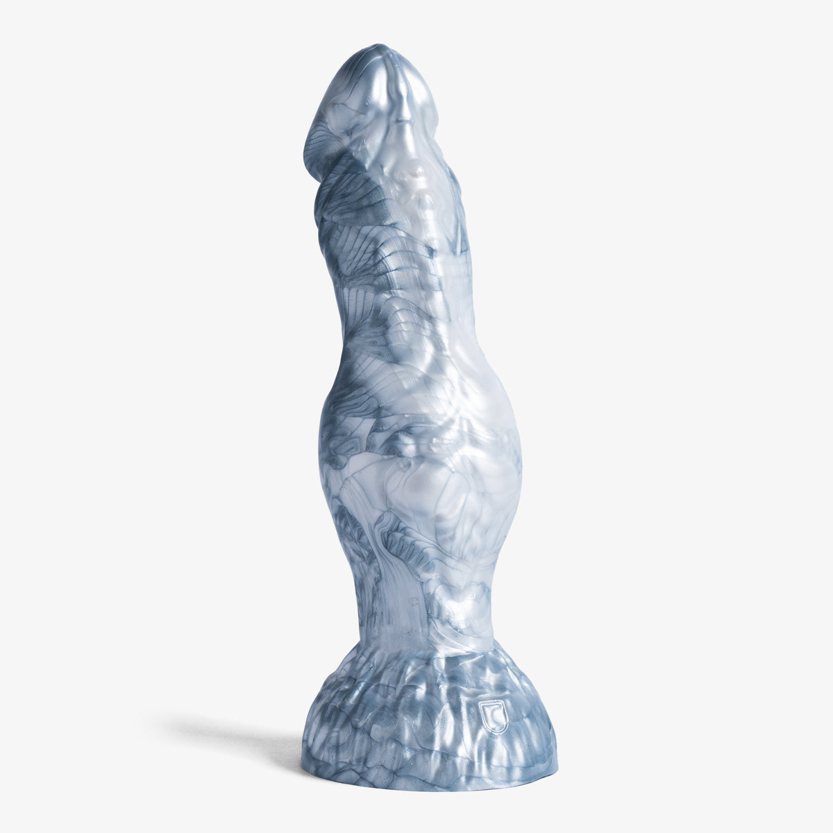 The Werewolf - Small Size - Super Soft Firmness - Ready Made, side view, platinum-cure silicone dildo