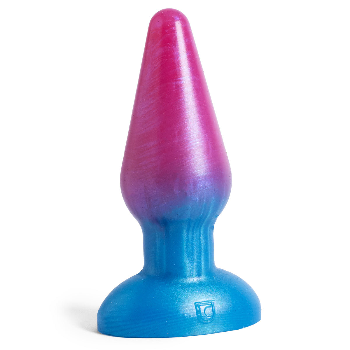 The Plug - Medium Size - Super Soft Firmness - Ready Made, front view, platinum-cure silicone dildo