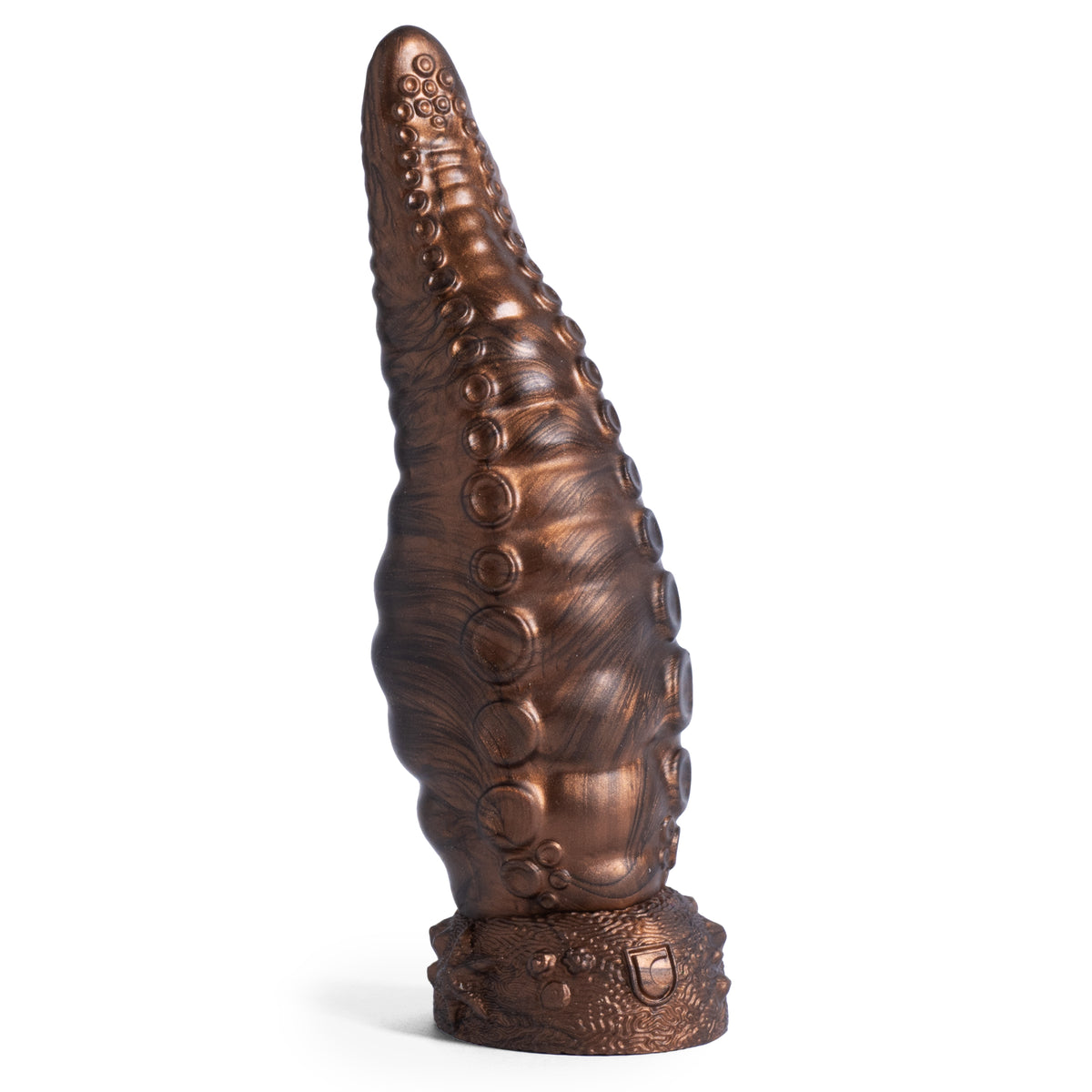 Tentacle Knot - Small Size - Super Soft Firmness - Ready Made, front view, platinum-cure silicone dildo