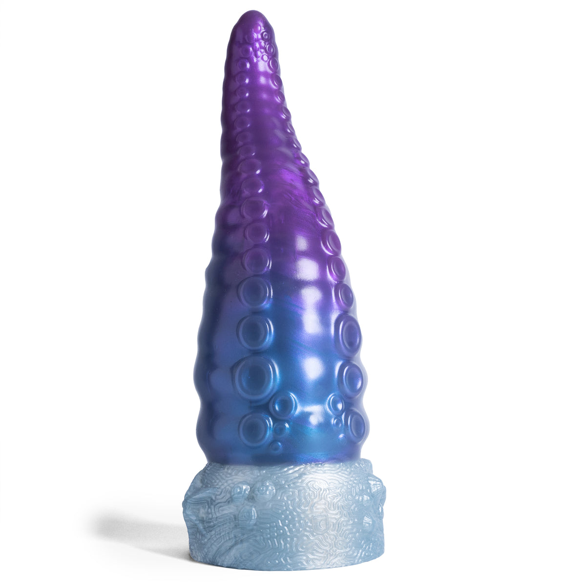 The Tentacle - Large Size - Super Soft Firmness - Ready Made, front view, platinum-cure silicone dildo