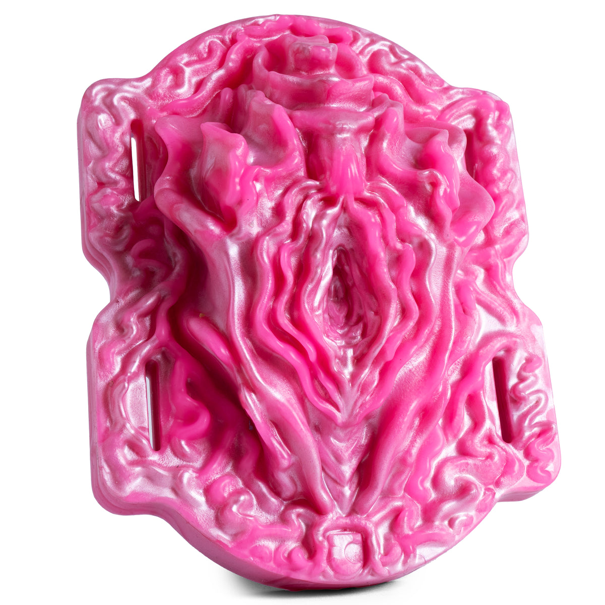 The Synstyl Grinder - Medium Firmness - Ready Made - Almost Perfect - Bullet, front view, platinum-cure silicone grinder