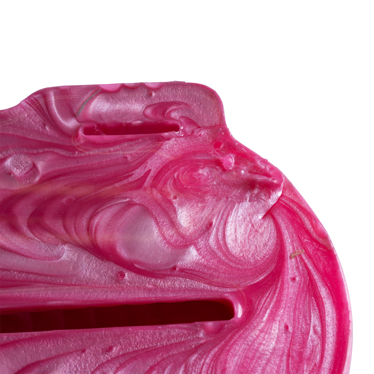 The Synstyl Grinder - Medium Firmness - Ready Made - Almost Perfect - Bullet, close-up detail, platinum-cure silicone grinder