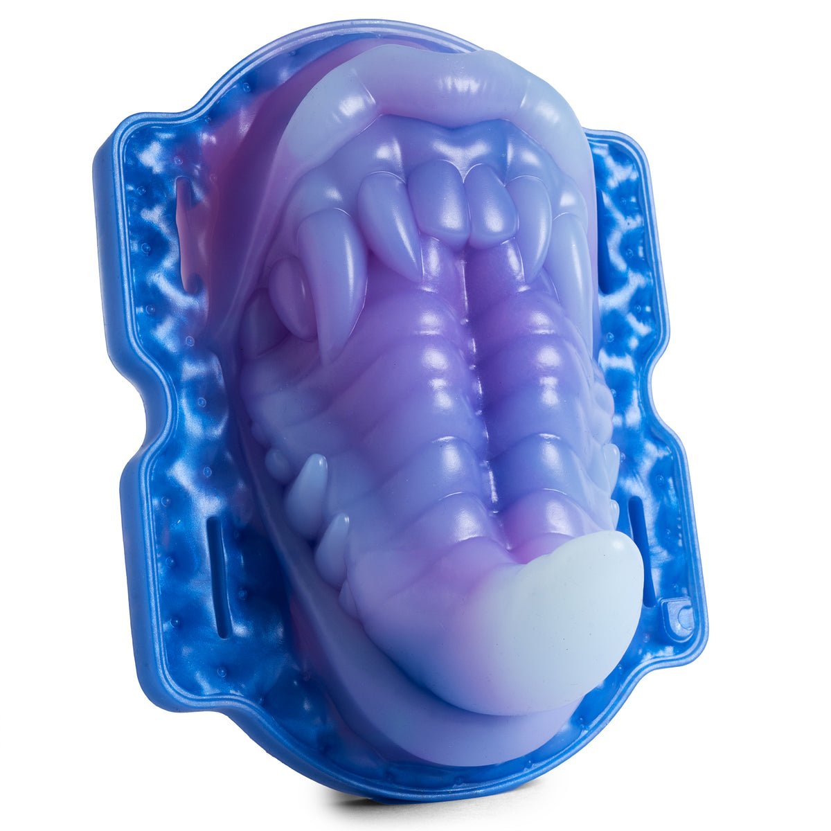 The Maw Grinder - Medium Firmness - Ready Made, front view, platinum-cure silicone grinder