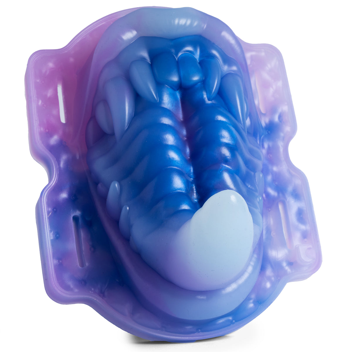 The Maw Grinder - Medium Firmness - Ready Made, front view, platinum-cure silicone grinder