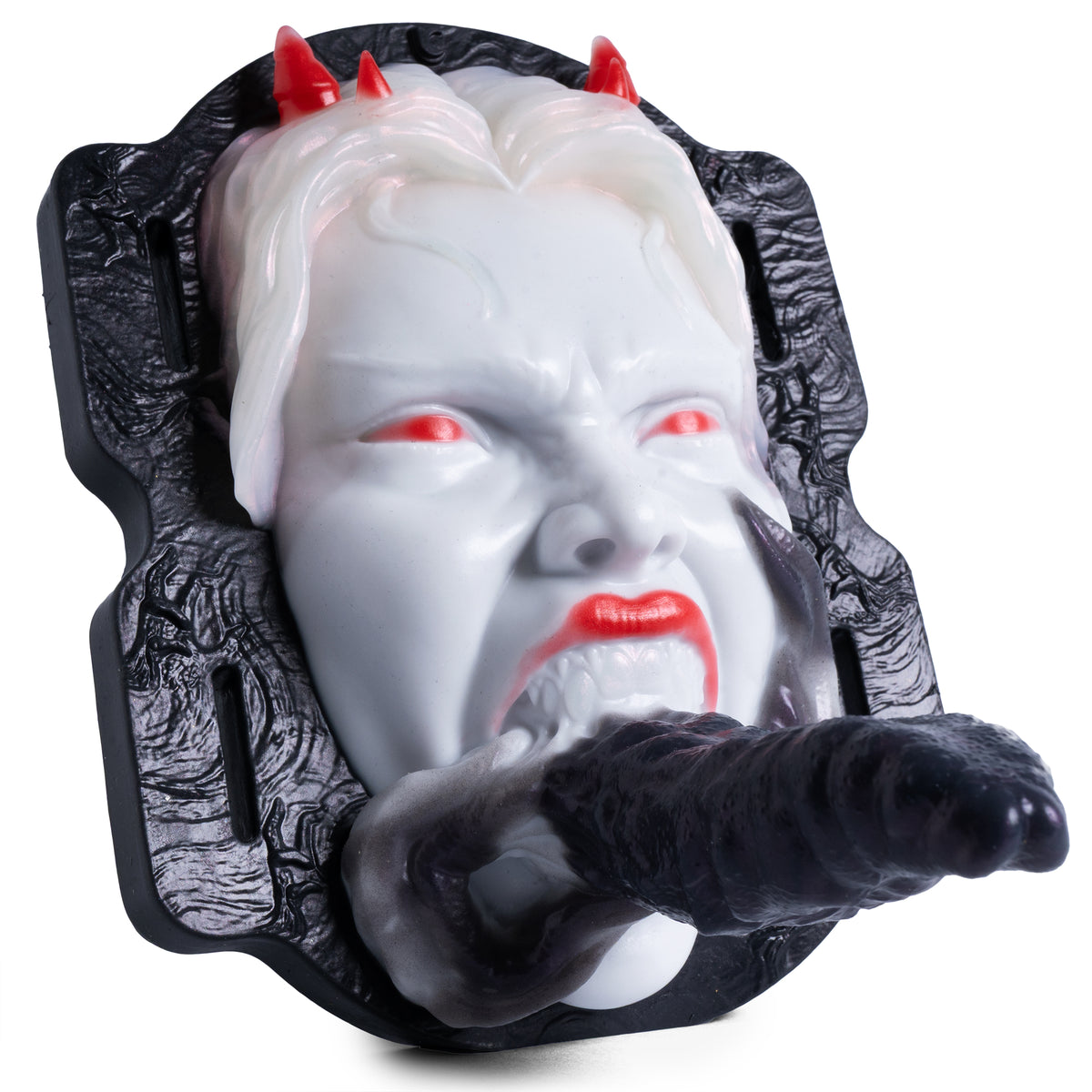 The Succubus Grinder - Super Soft Firmness - Ready Made, front angle view, platinum-cure silicone grinder
