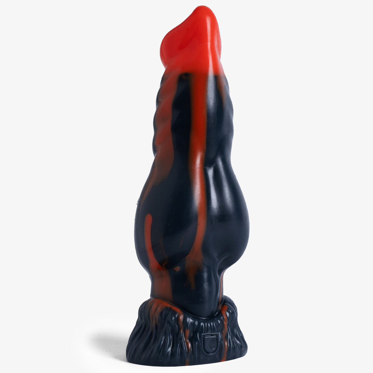 The Knot Dildo - Small Size - Super Soft Firmness - Ready Made, front view, platinum-cure silicone dildo