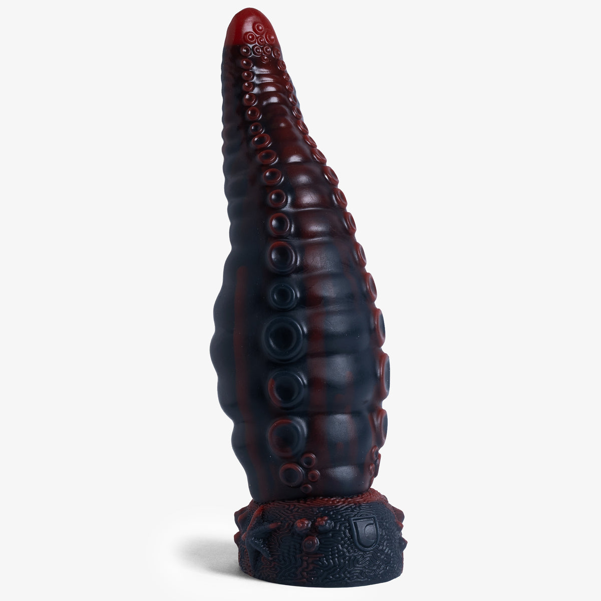 The Tentacle: Knot Dildo - Small Size - Super Soft Firmness - Ready Made, front view, platinum-cure silicone dildo