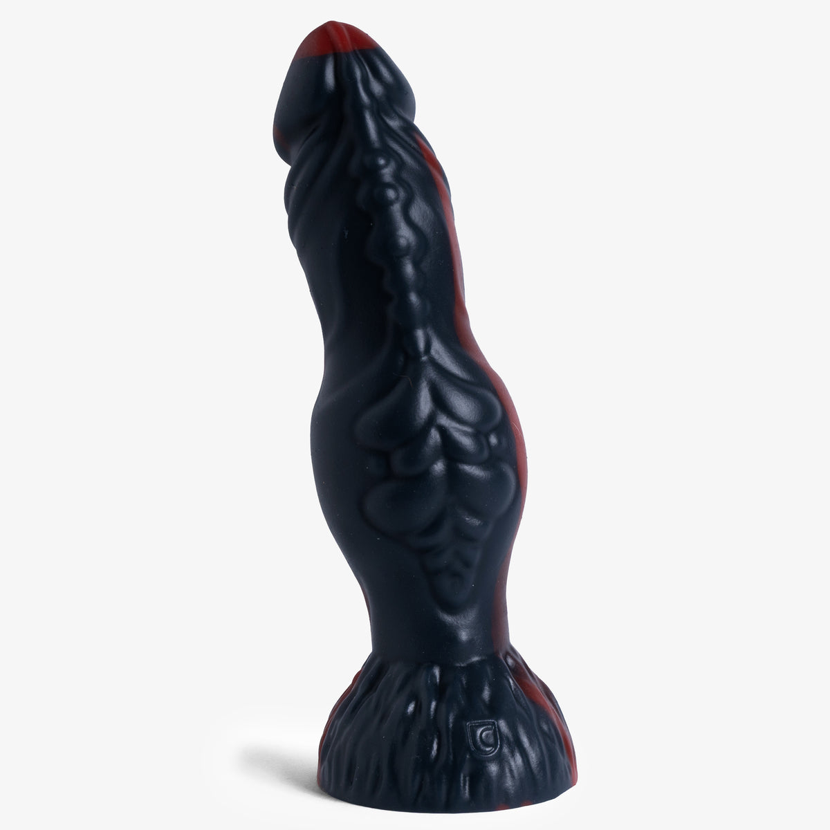 The Werewolf Dildo - Small Size - Super Soft Firmness - Ready Made, side view, platinum-cure silicone dildo