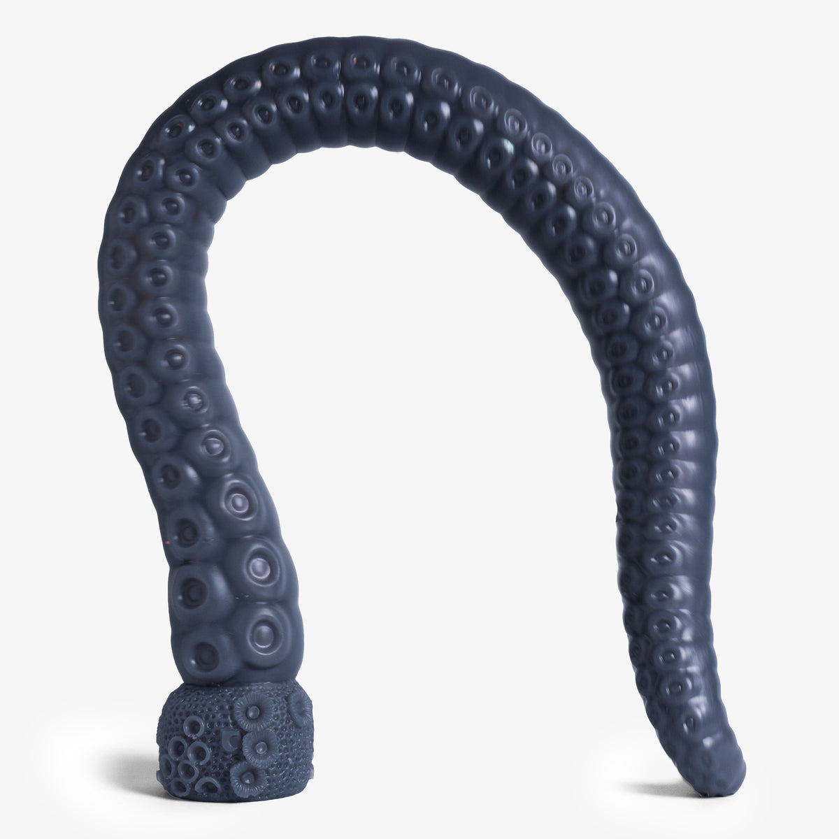 The Tentacle Depth Trainer III - Large Size - Super Soft Firmness - Ready Made - Almost Perfect, close-up detail, platinum-cure silicone dildo