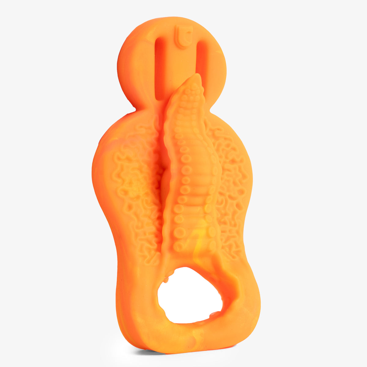 The Tentacle Grinder II Cock Ring - Super Soft Firmness - Ready Made, front view, platinum-cure silicone cock ring