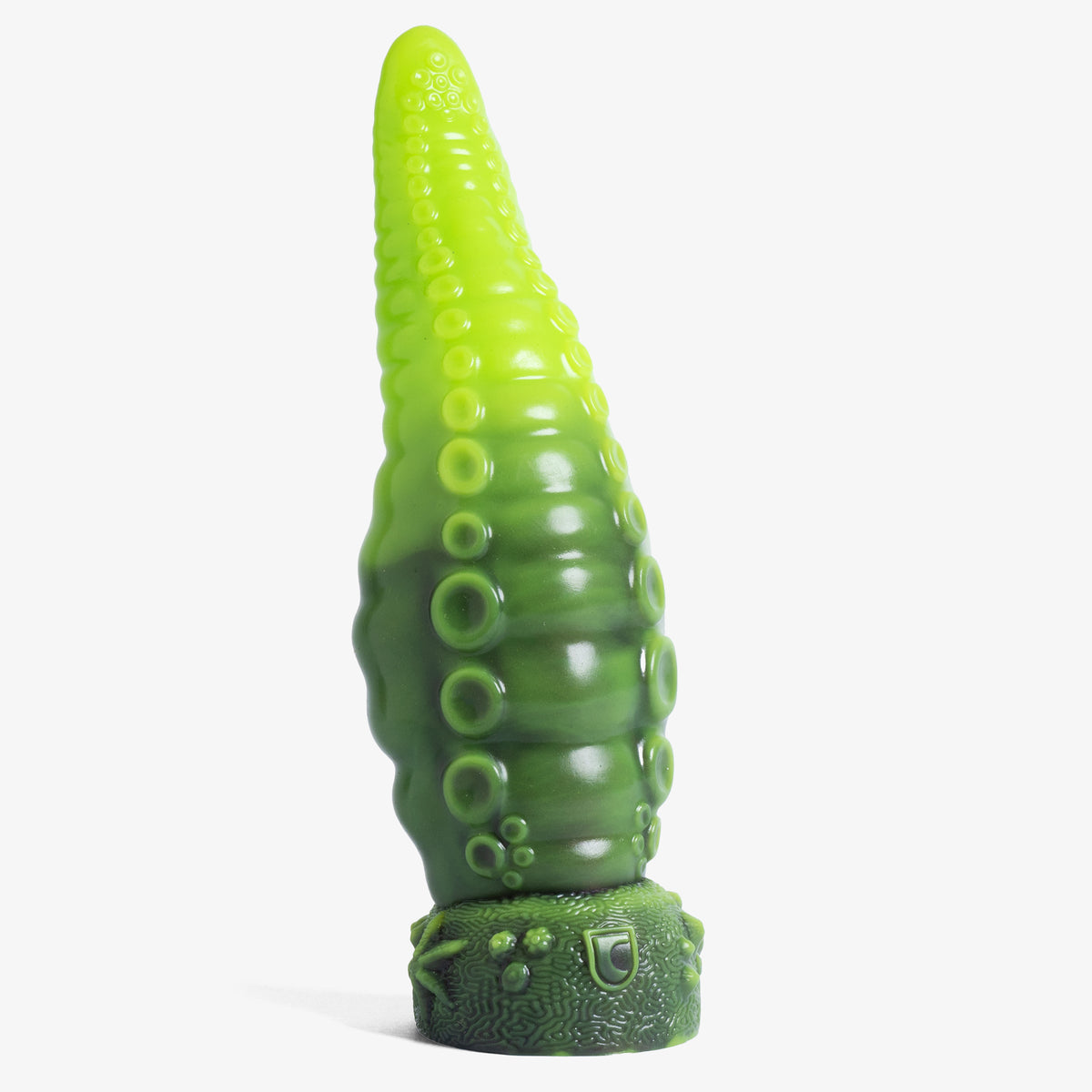 The Tentacle: Knot Dildo - Small Size - Super Soft Firmness - Ready Made, front view, platinum-cure silicone dildo