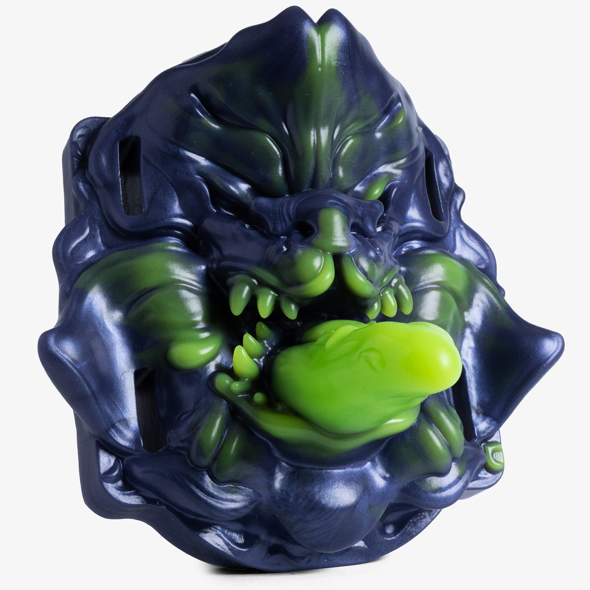 The Snap Dragon Grinder - Super Soft Firmness - Ready Made, front view, platinum-cure silicone grinder