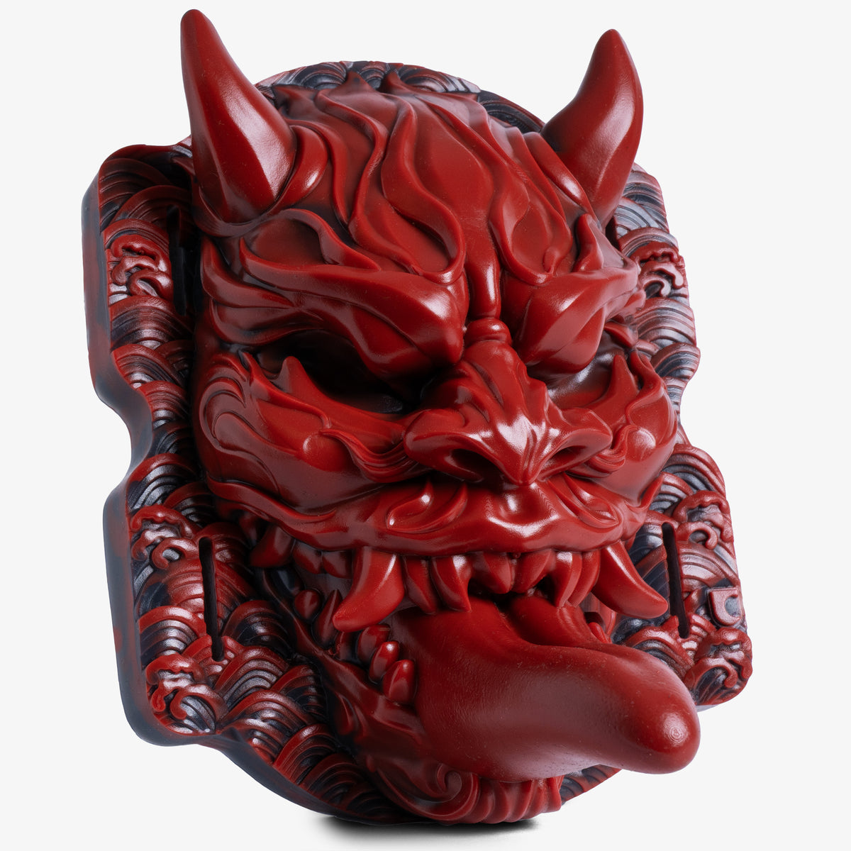 The Dragon Oni Grinder - Super Soft Firmness - Ready Made, front view, platinum-cure silicone grinder