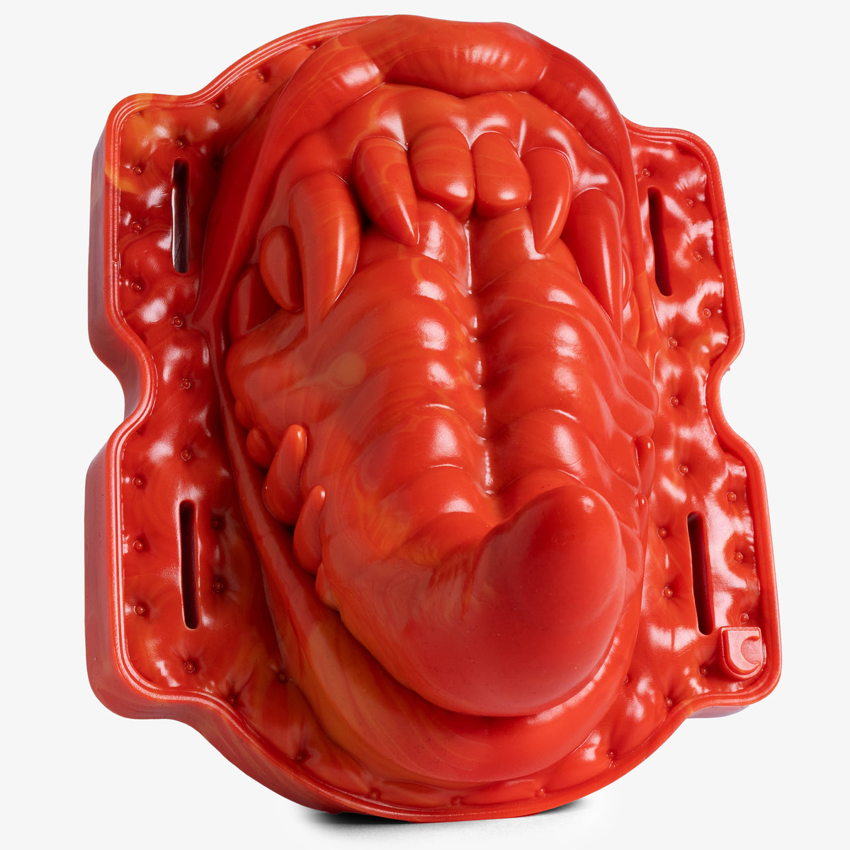 The Maw Grinder - Super Soft Firmness - Ready Made, top view, platinum-cure silicone grinder