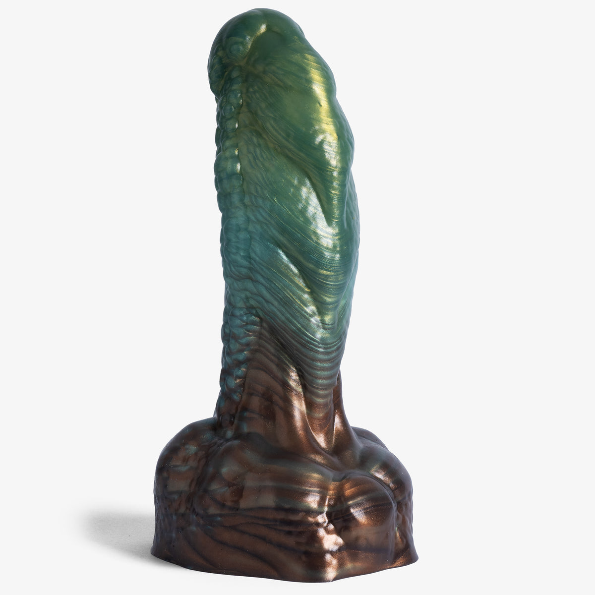 The Golem Dildo, front view, shot 5, platinum-cure silicone dildo