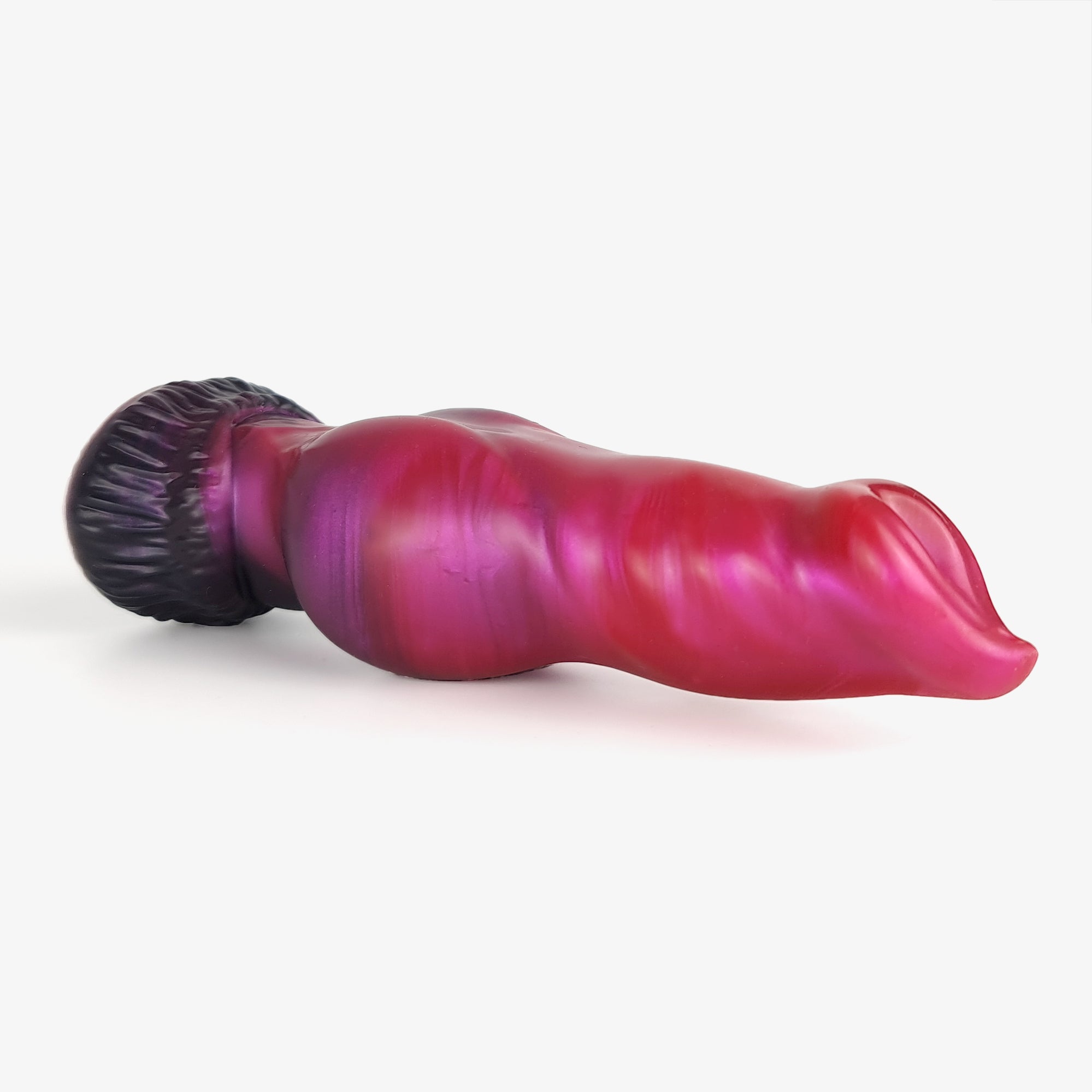 The knot dildo laying down.