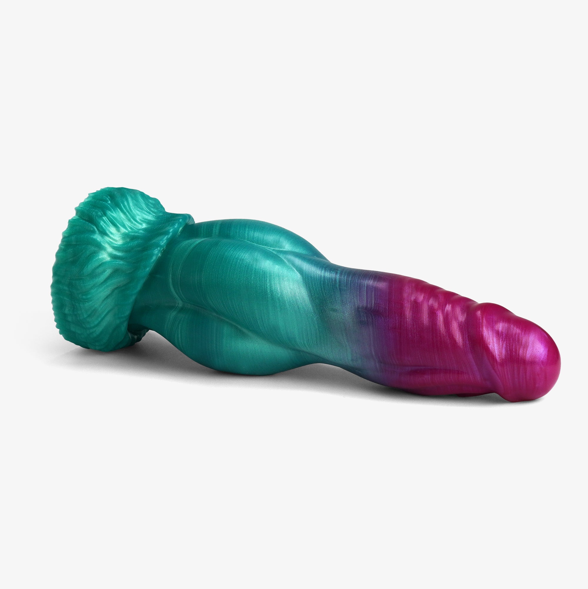 The knot iii dildo laying down.