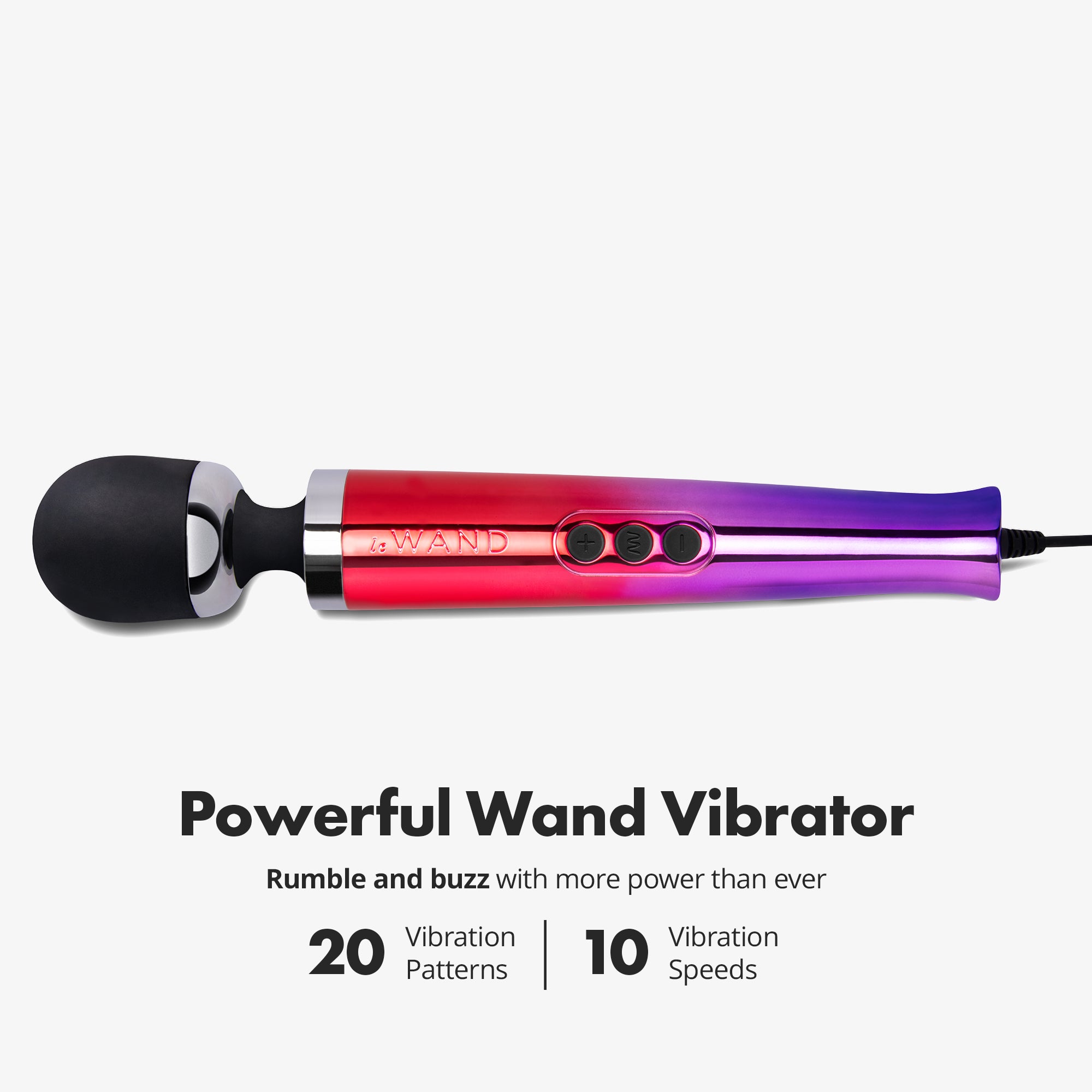 Le Wand Diecast Plug-In Vibrating Massager