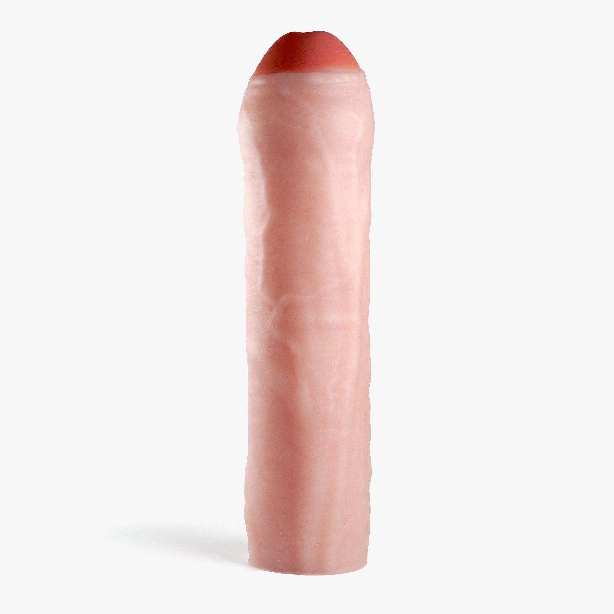 The made to measure uncut penis extender front.