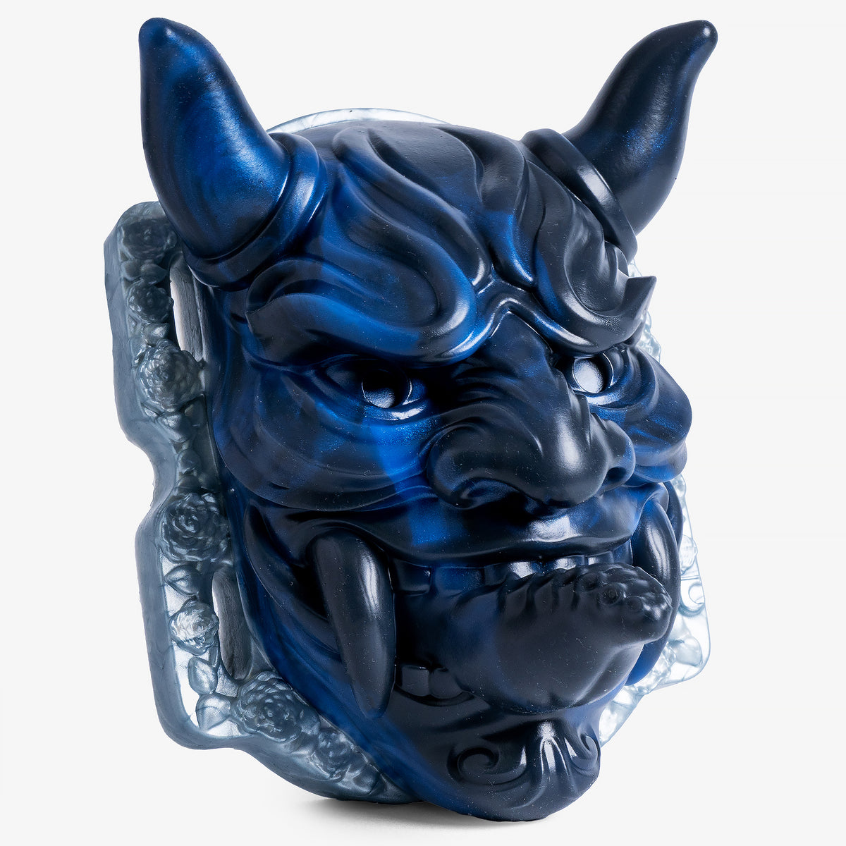 The Oni II Grinder, front angle view, platinum-cure silicone grinder