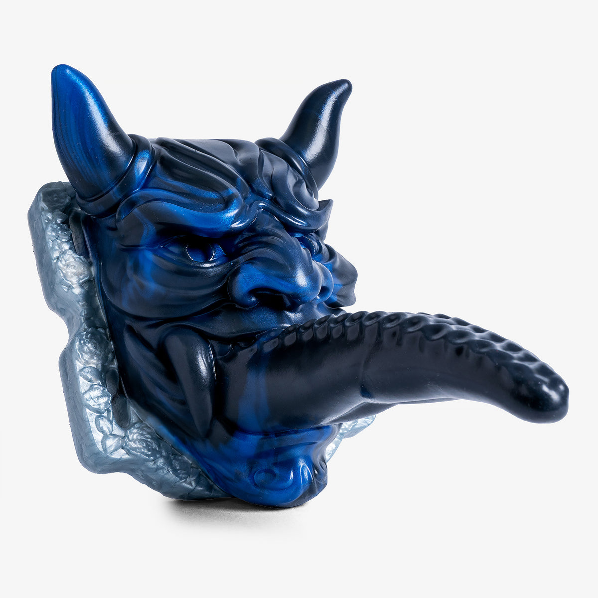 The Oni II Grinder, side angle view, second shot, platinum-cure silicone grinder