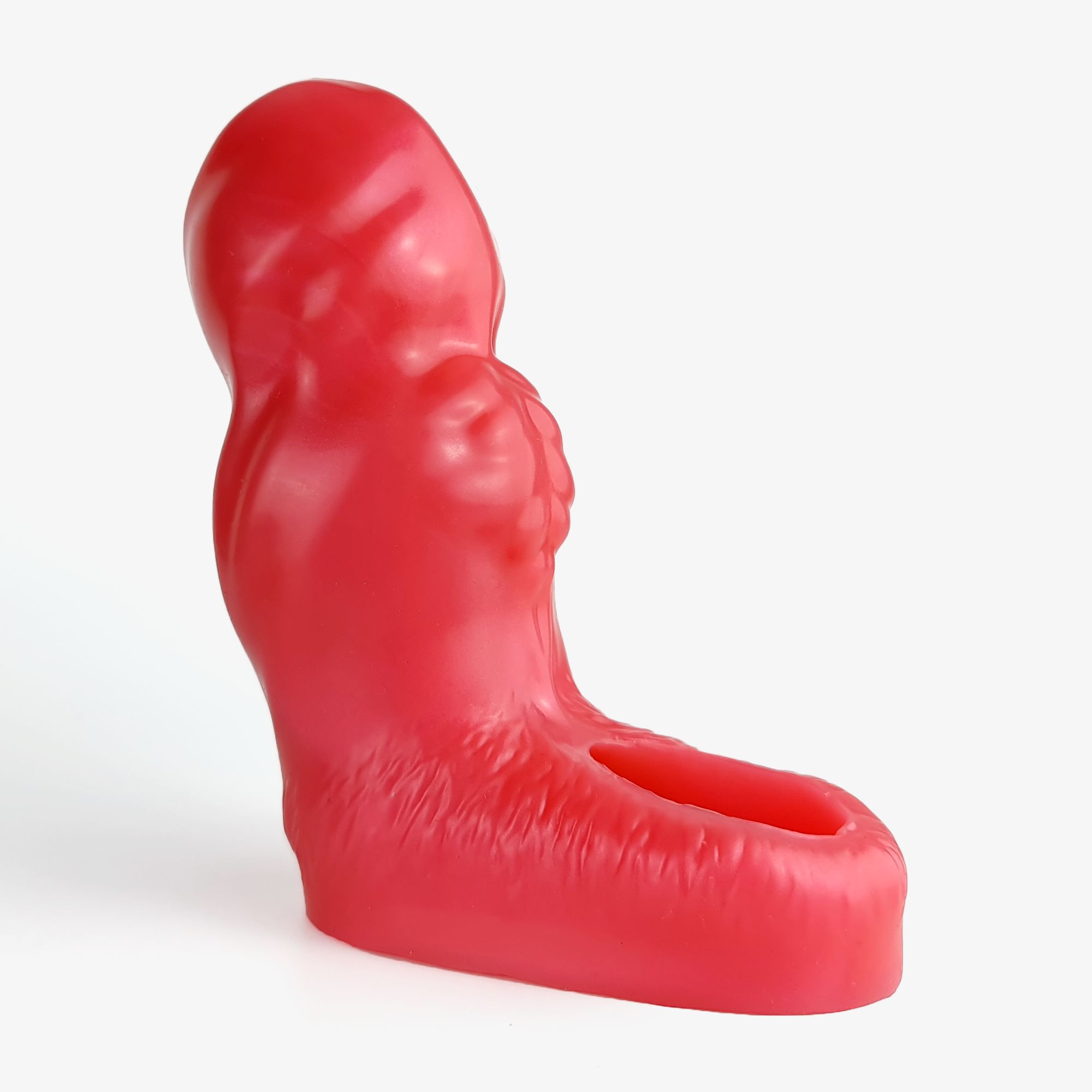 The double knot sheath side angle.