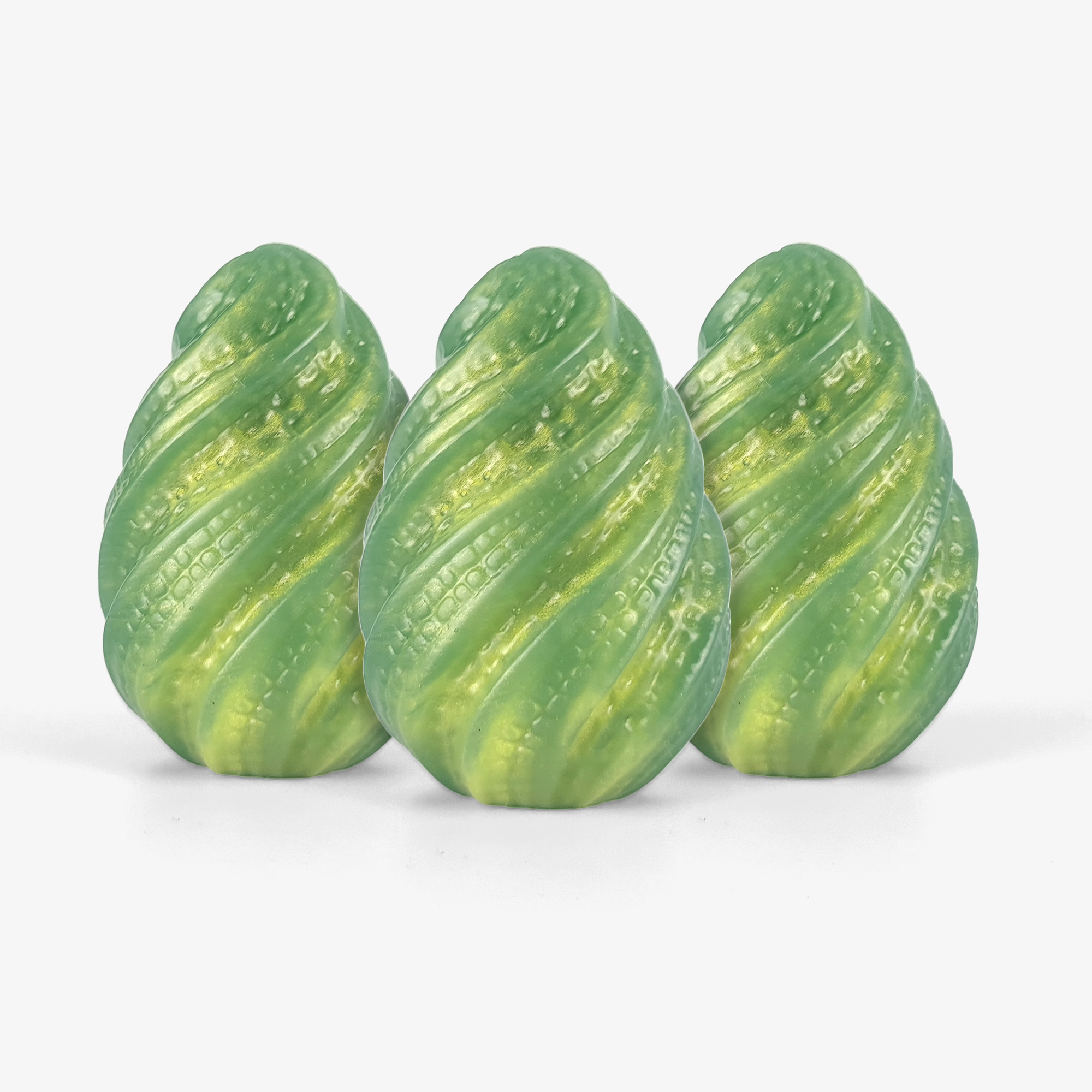 The alien egg (set of 3) ben wa balls & egg showing set of three.