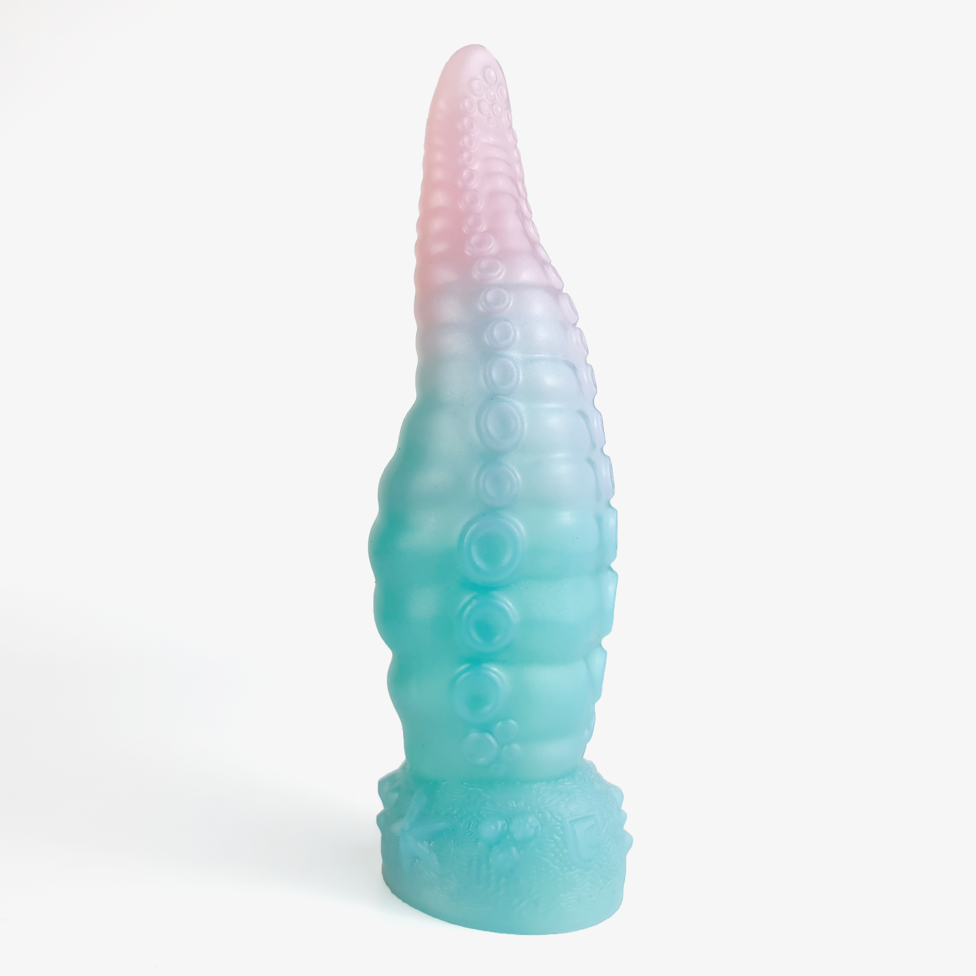 The tentacle: knot dildo front angle.