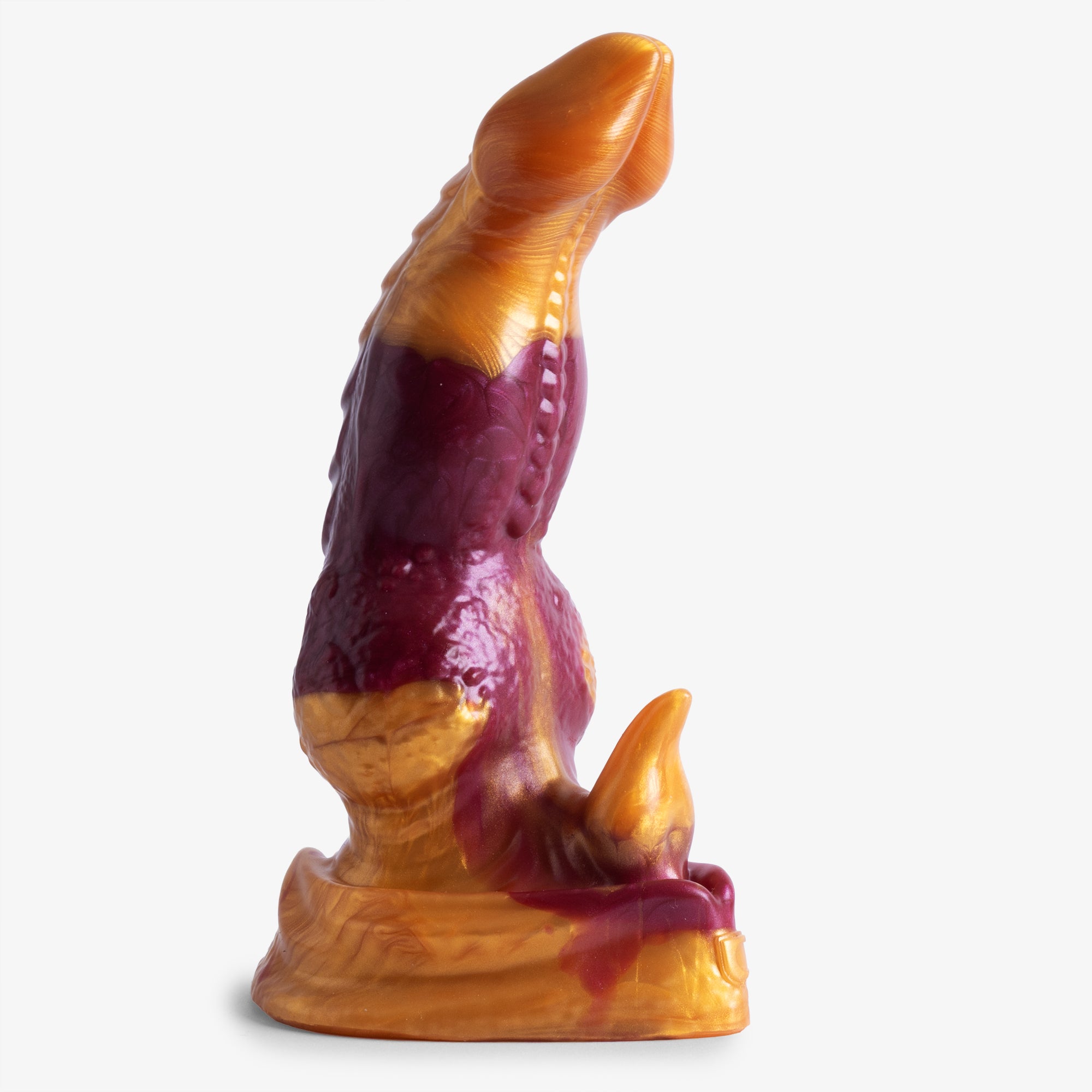 The Dragon: Knot IV Dildo - Small Size - Squishy Soft Firmness - Ready Made