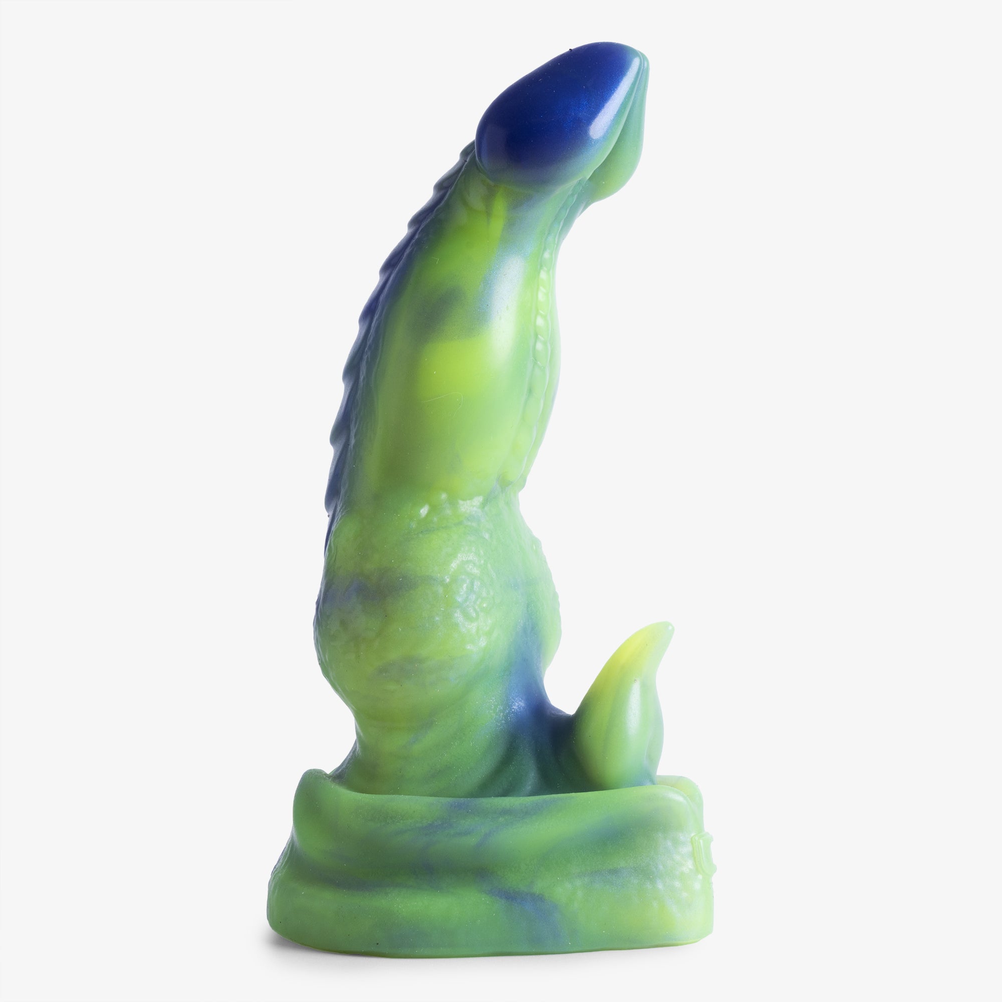 Le Dragon : Godemichet Nœud IV - Petite Taille - Fermeté Super Souple - Prêt à l'emploi