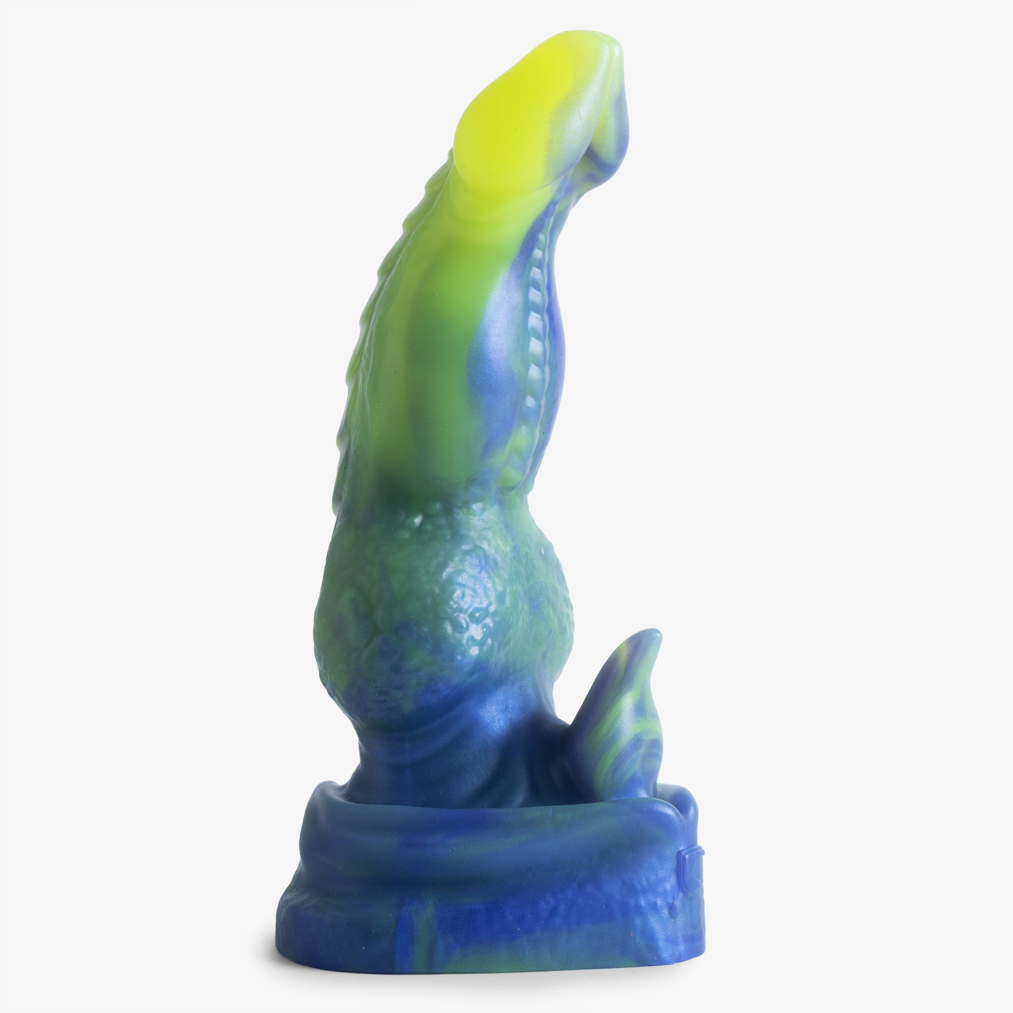 Le Dragon : Godemichet Nœud IV - Petite Taille - Fermeté Super Souple - Prêt à l'emploi