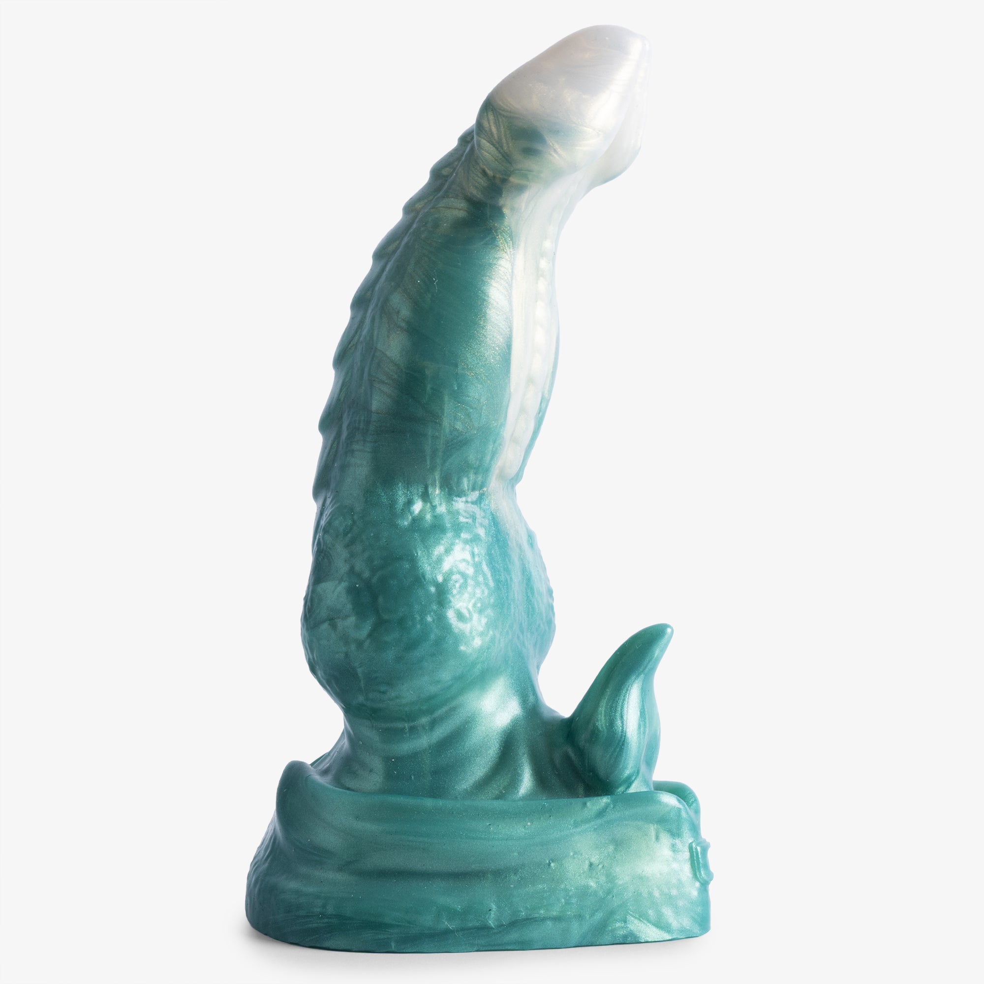 Le Dragon : Godemichet Nœud IV - Petite Taille - Fermeté Super Souple - Prêt à l'emploi
